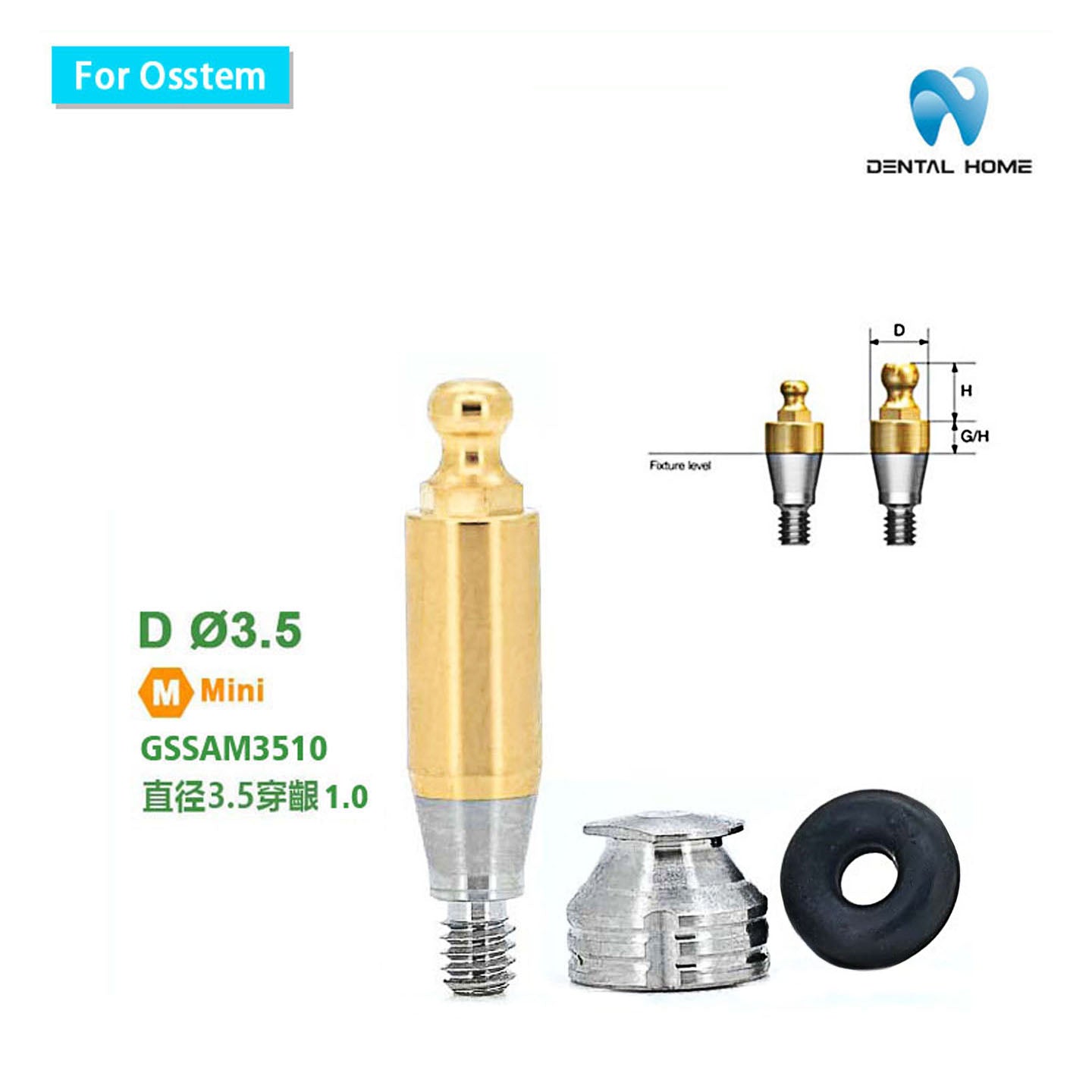 For Osstem Ball Abutment