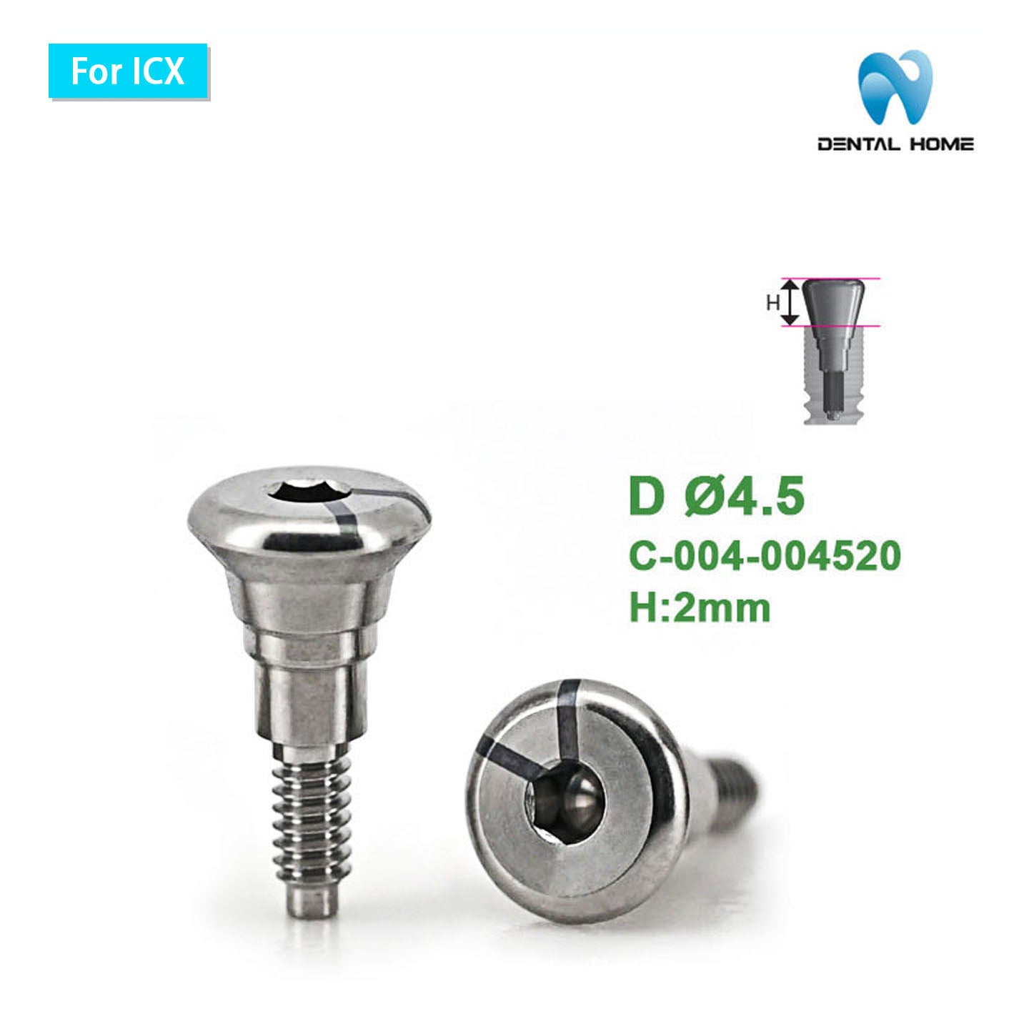 For ICX Healing Abutment