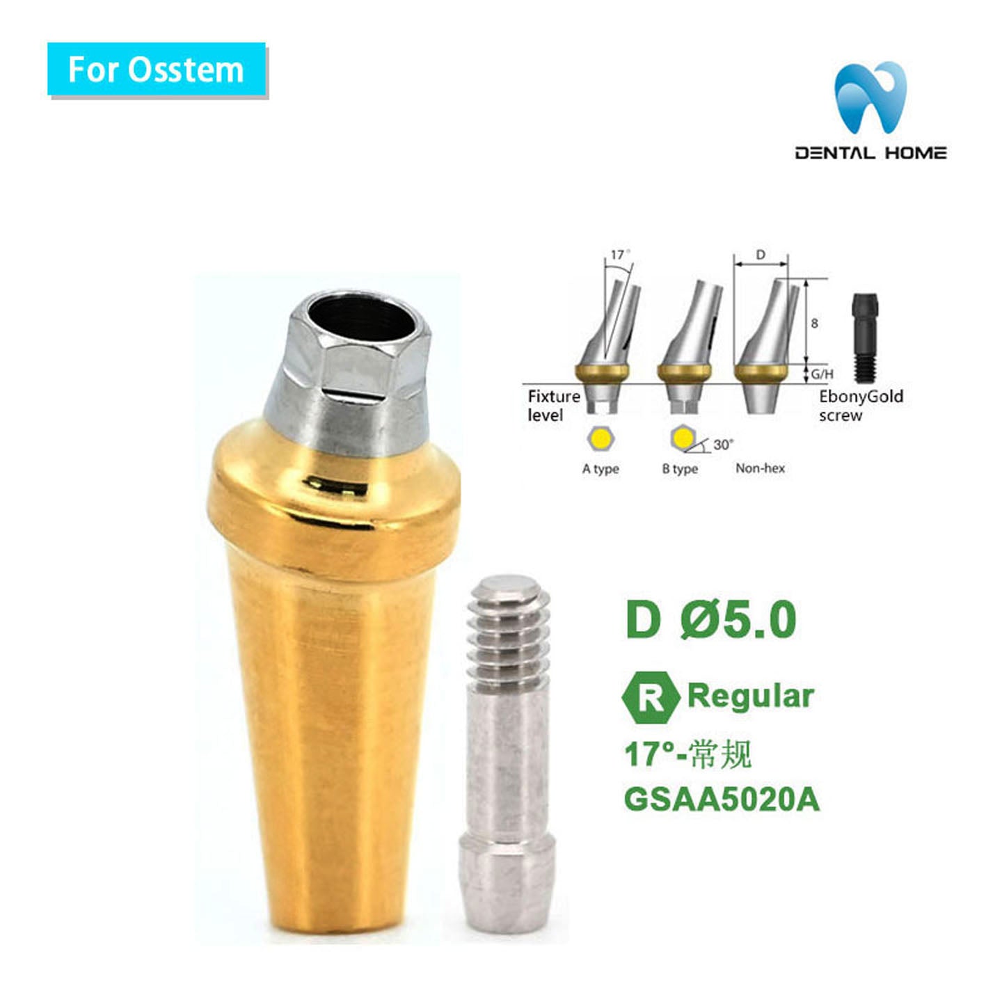 For Osstem Angled abutment