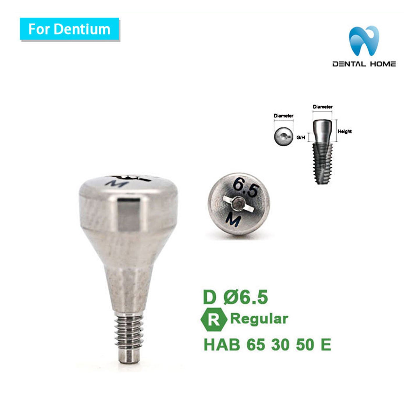 For Dentium Healing Abutment