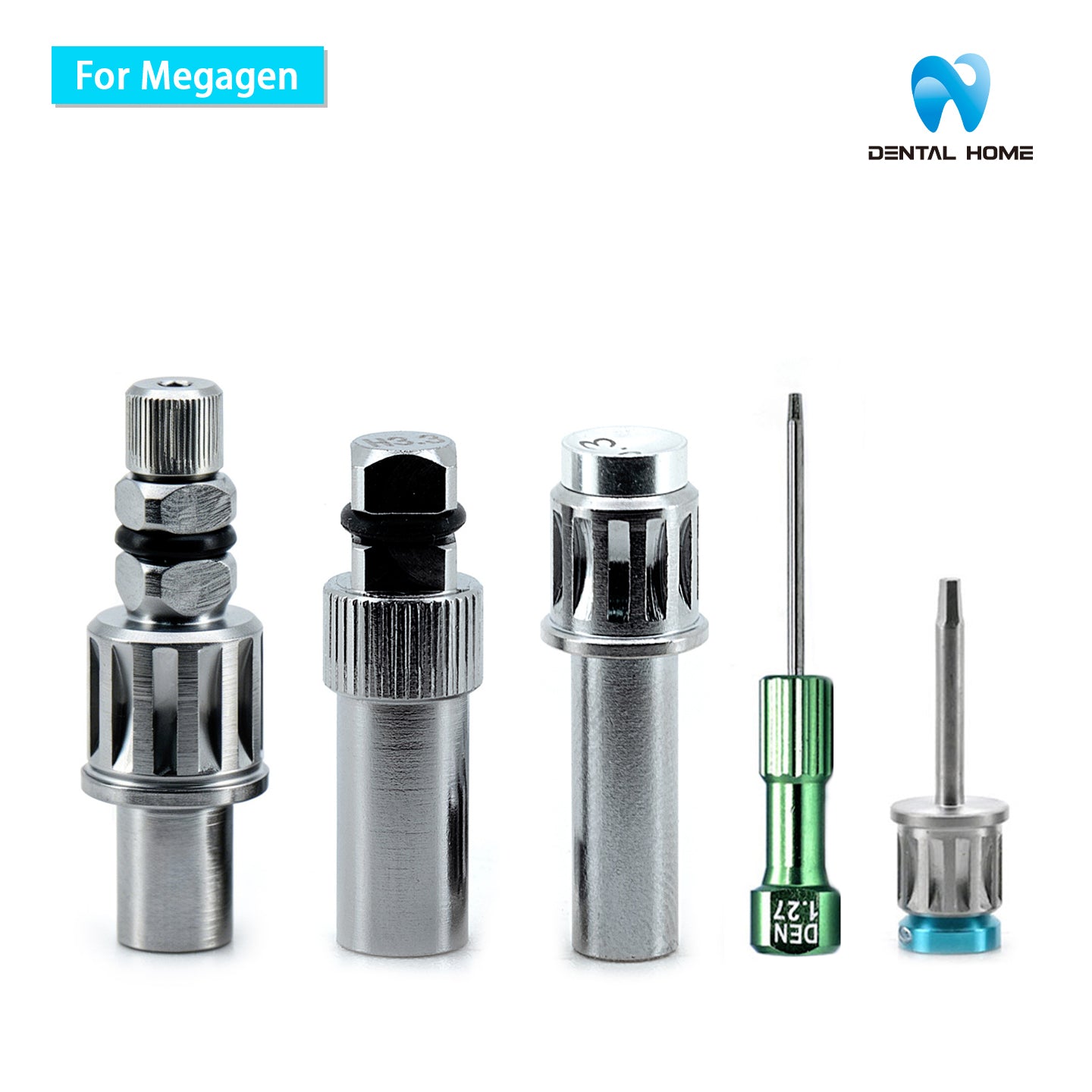 Megagen Compatible Implant Driver & Prosthetic Drivers for Dental Implant Restoration | Hand / Lab / Multi-Unit