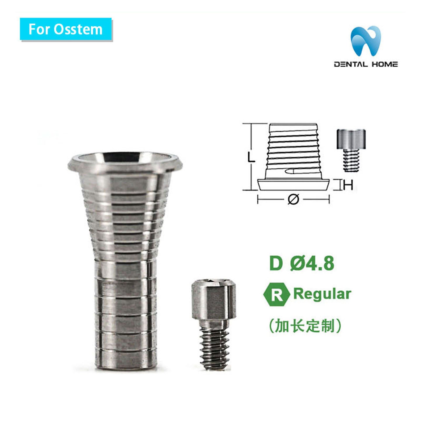 For OSSTEM Multi unit Ti base