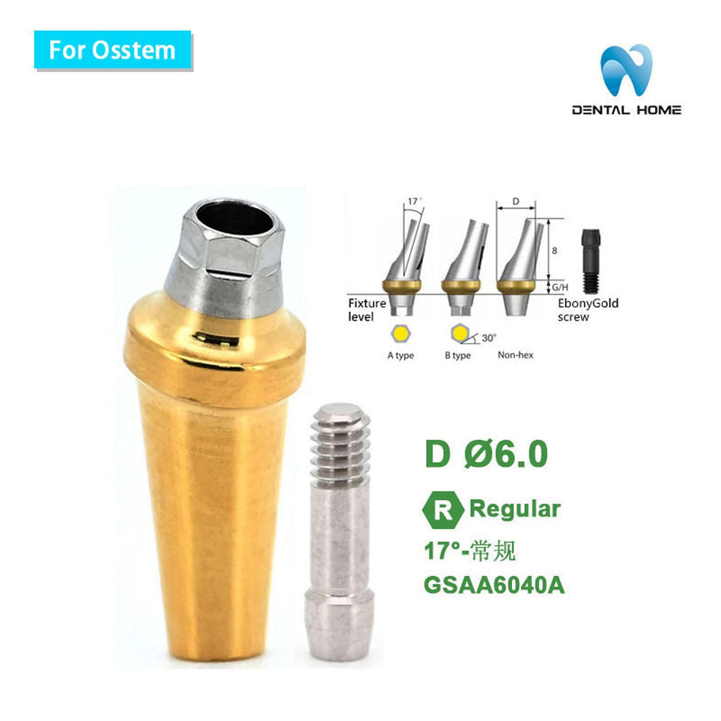 For Osstem Angled abutment