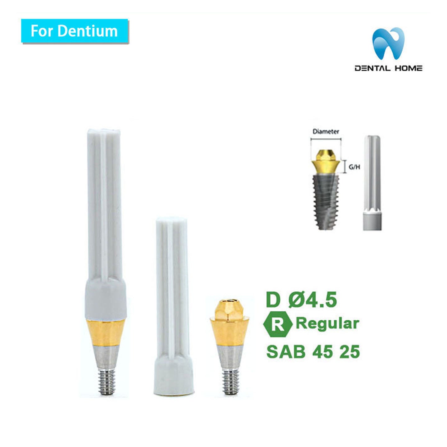For Dentium Multi unit Straight Abutment