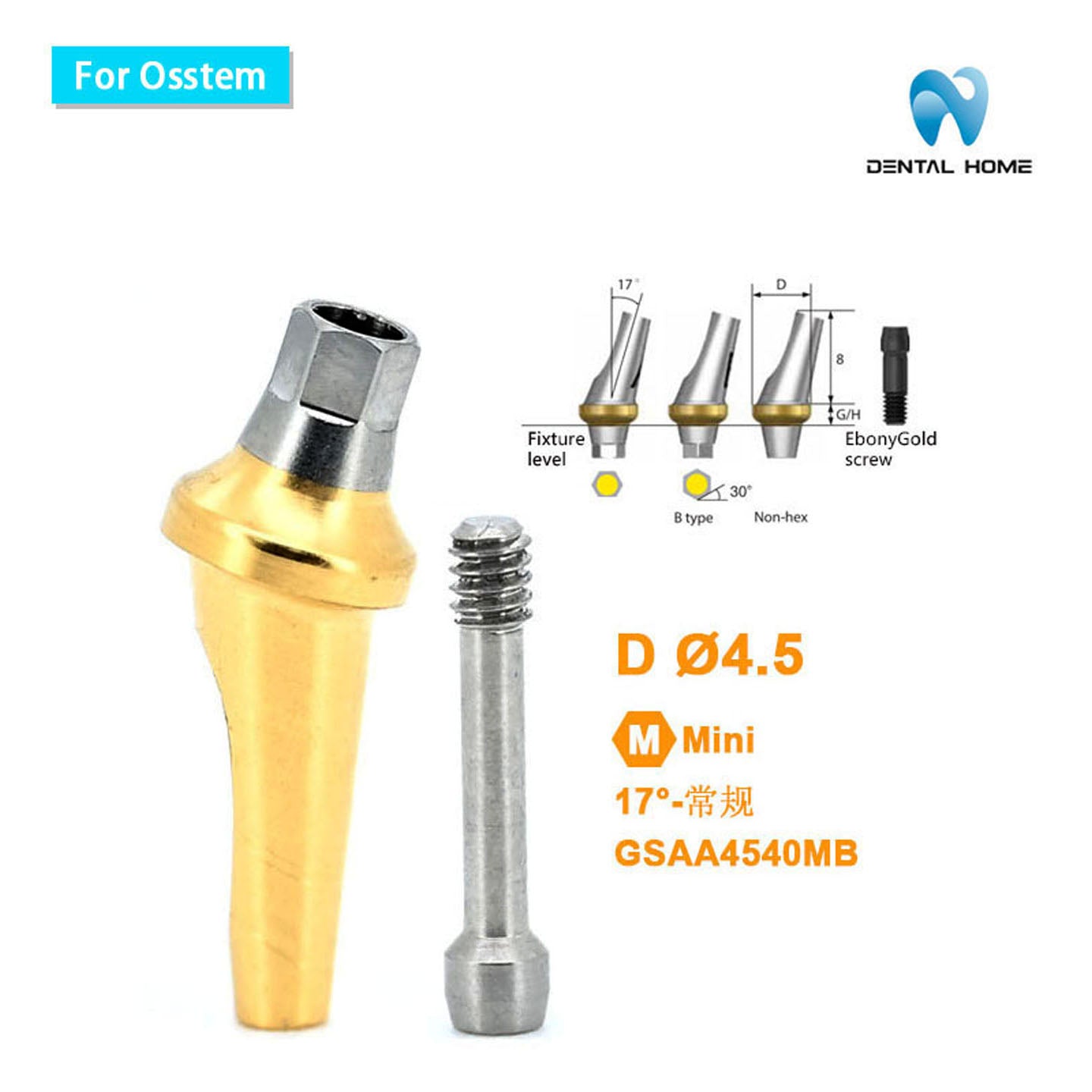 For Osstem Angled abutment