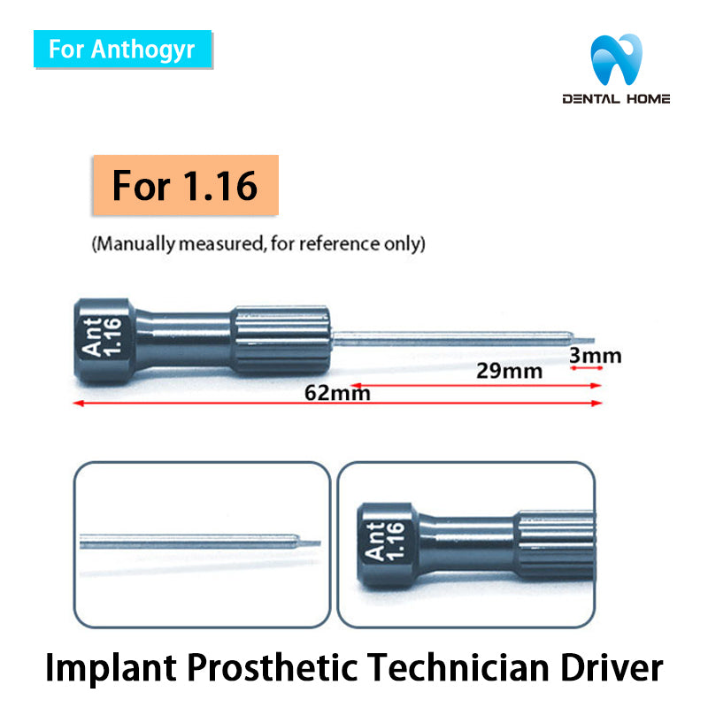 For Anthogyr Implant Driver / Ratchet Driver / Multi unit Hex Driver / BaLL Abutment Driver / Hand Driver / Lab hex driver / Locator Driver Locator