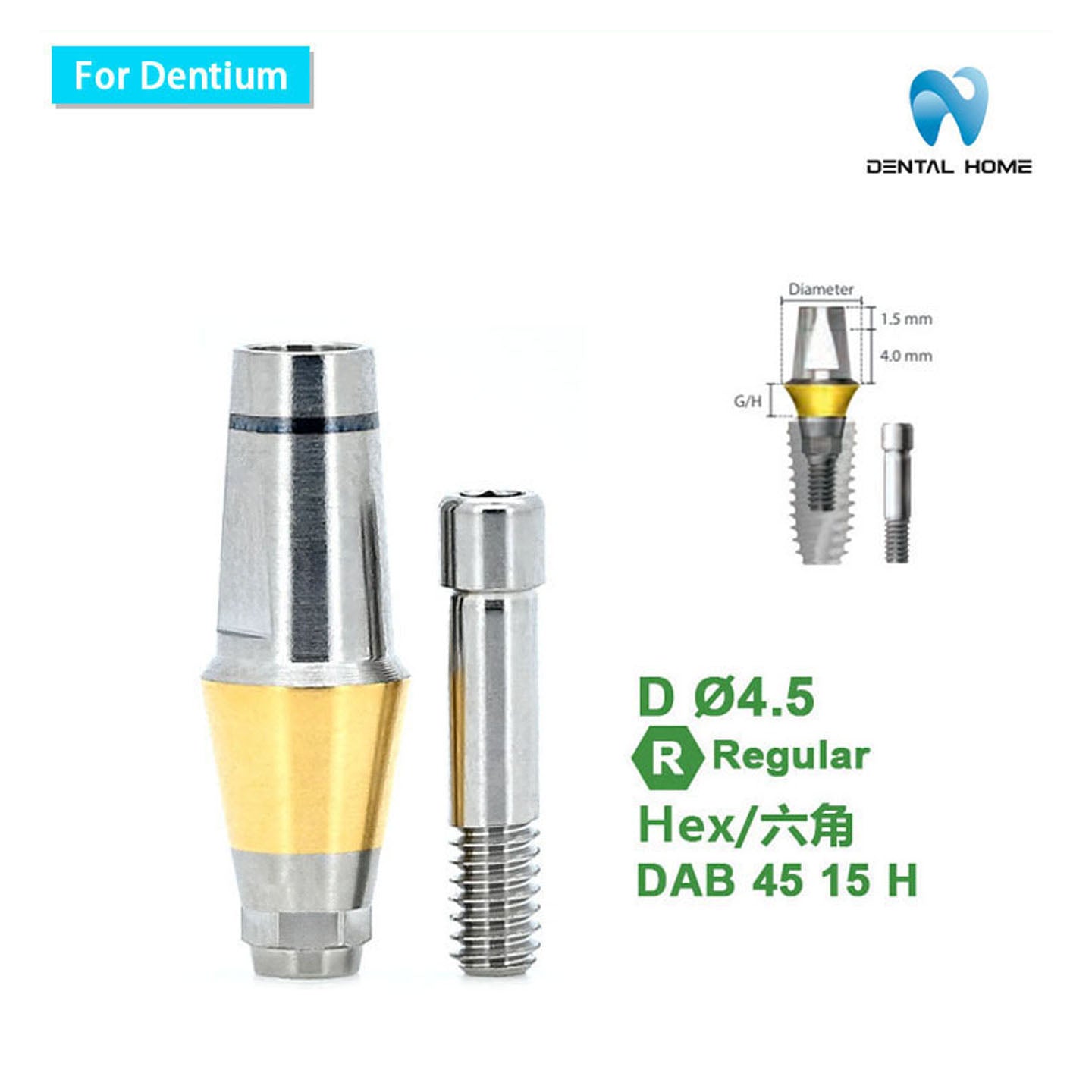 For Dentium Transfer Abutment