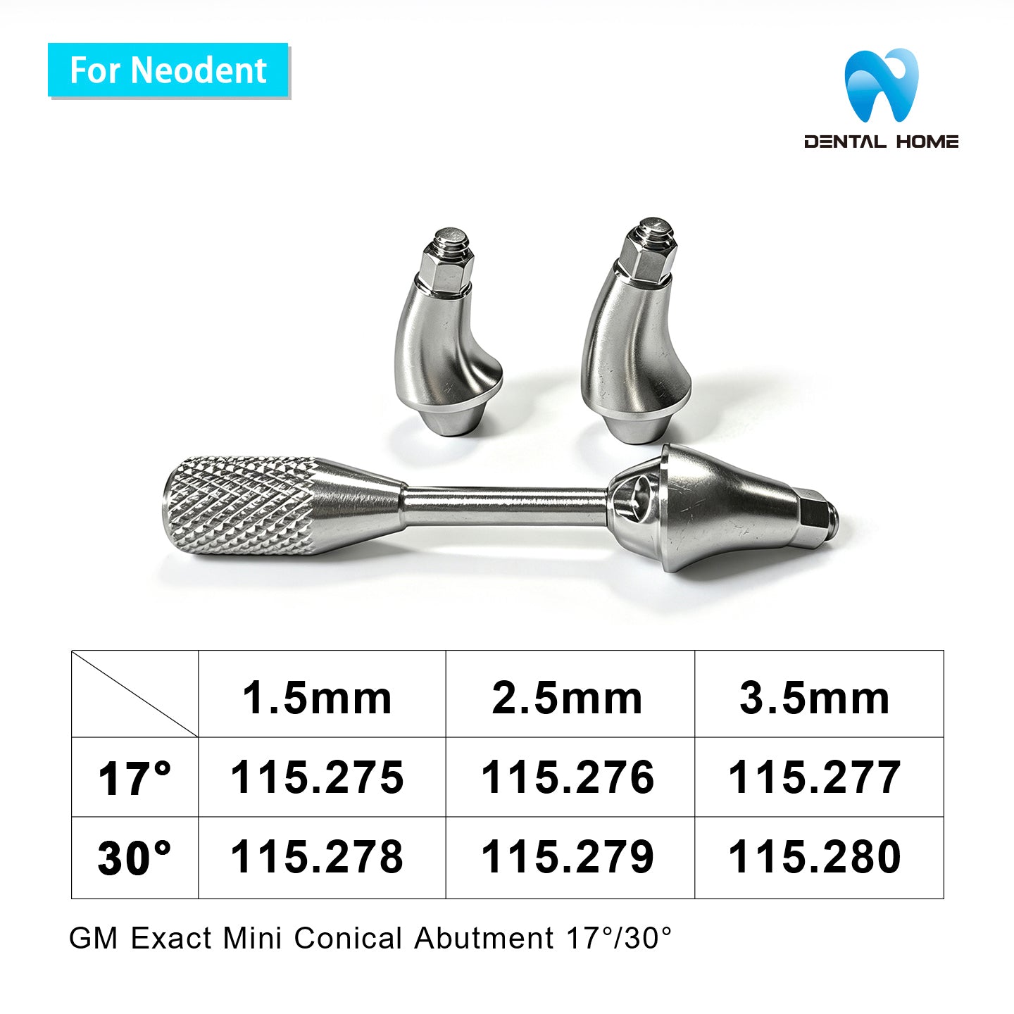 For Neodent Multi unit Angled Abutment GM