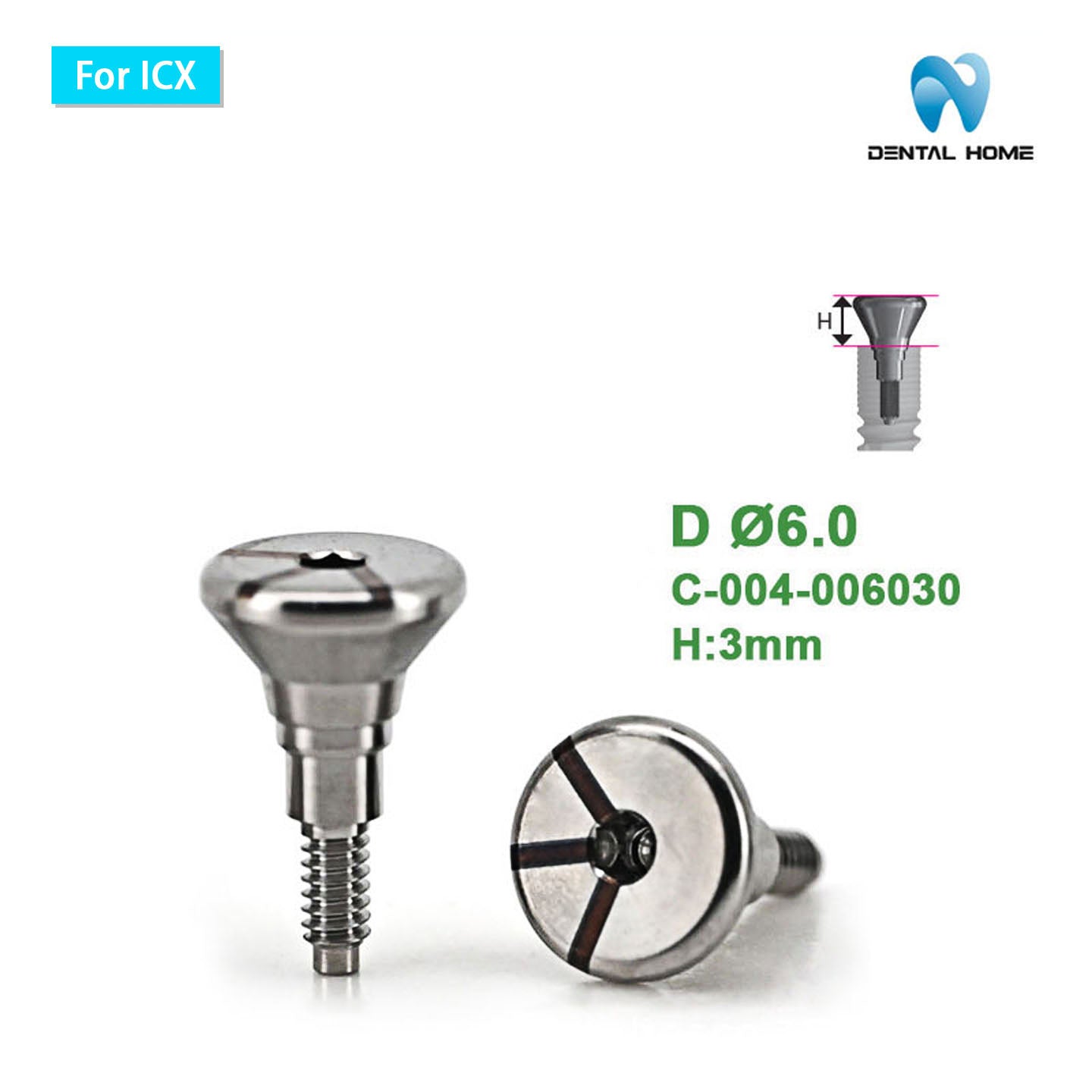 For ICX Healing Abutment