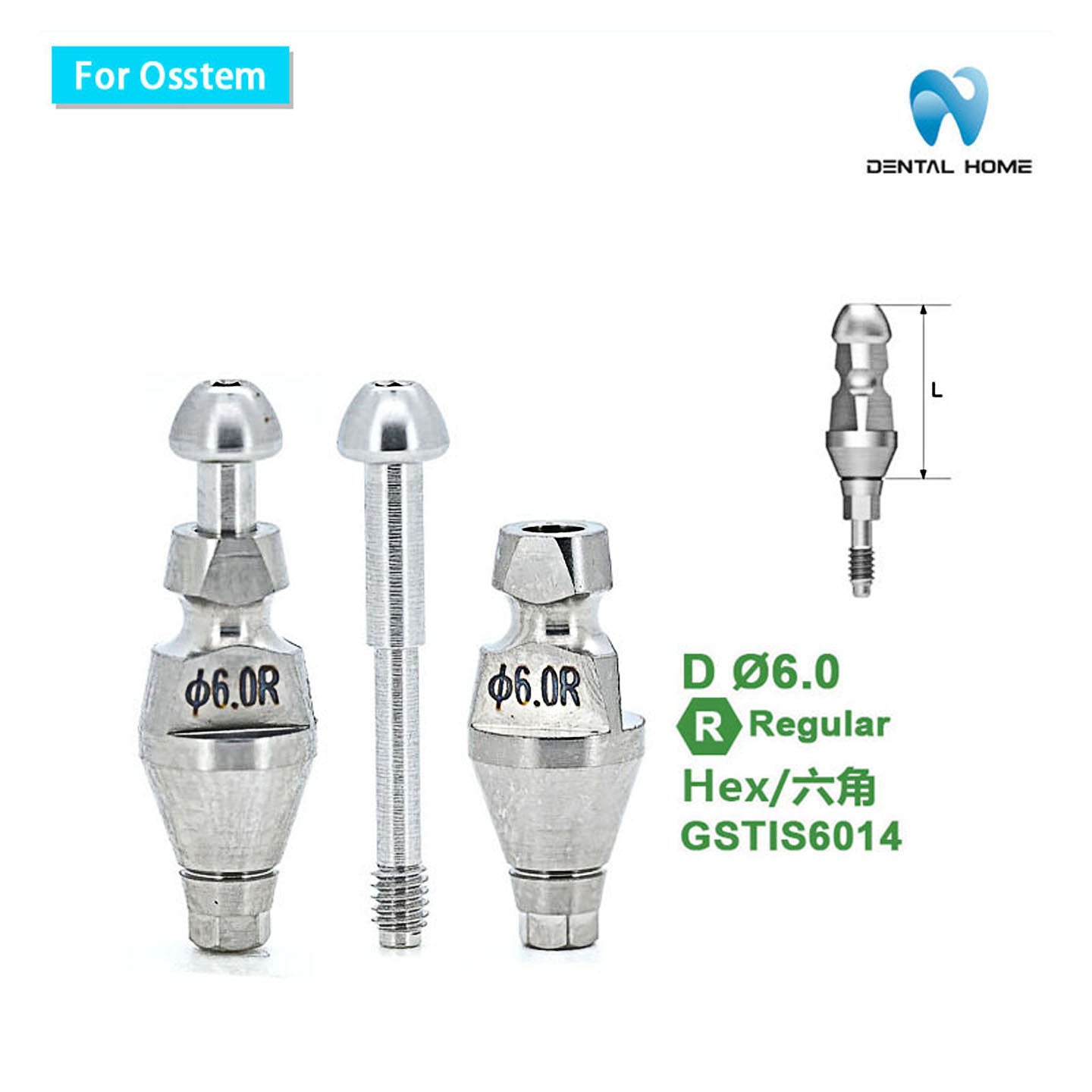 For OSSTEM Fixture Transfer Impression Coping
