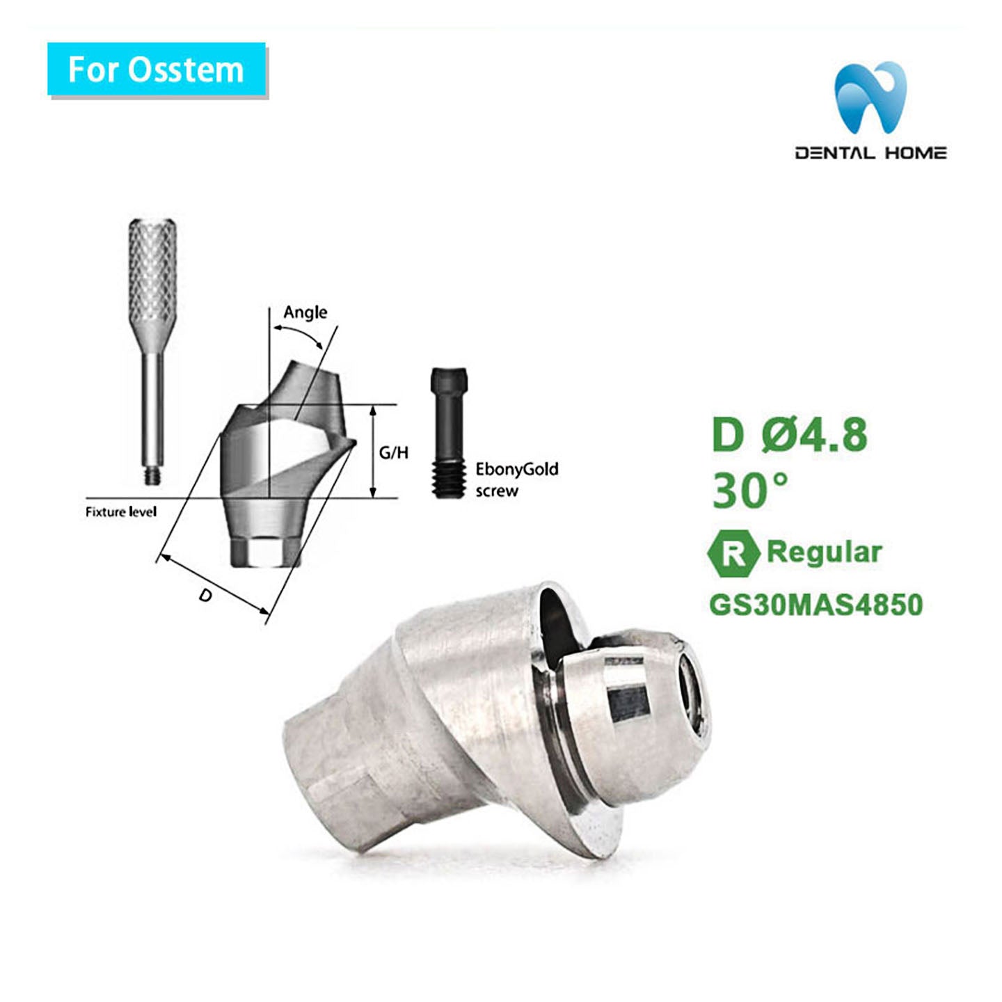 For OSSTEM Multi Angled Abutment