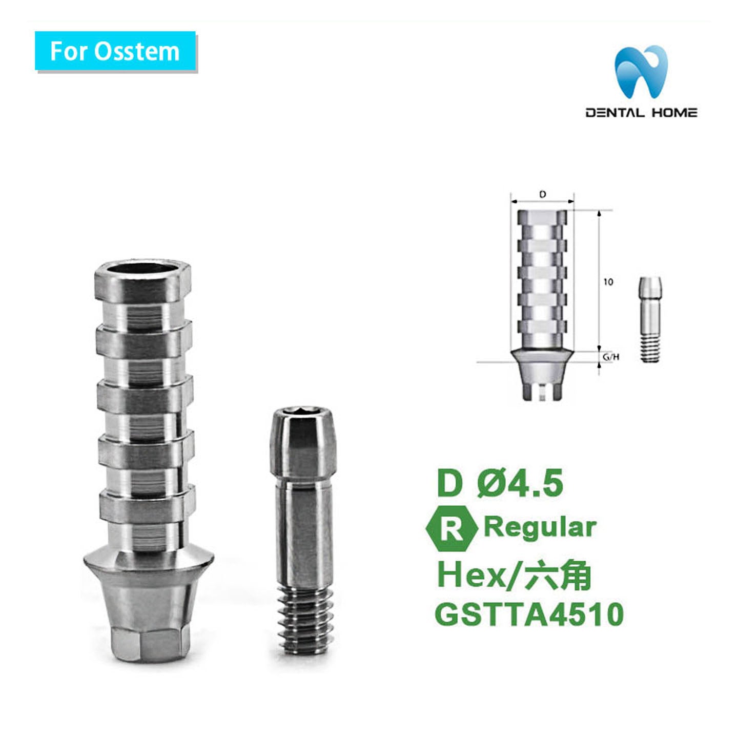 For Osstem Temporary Abutment
