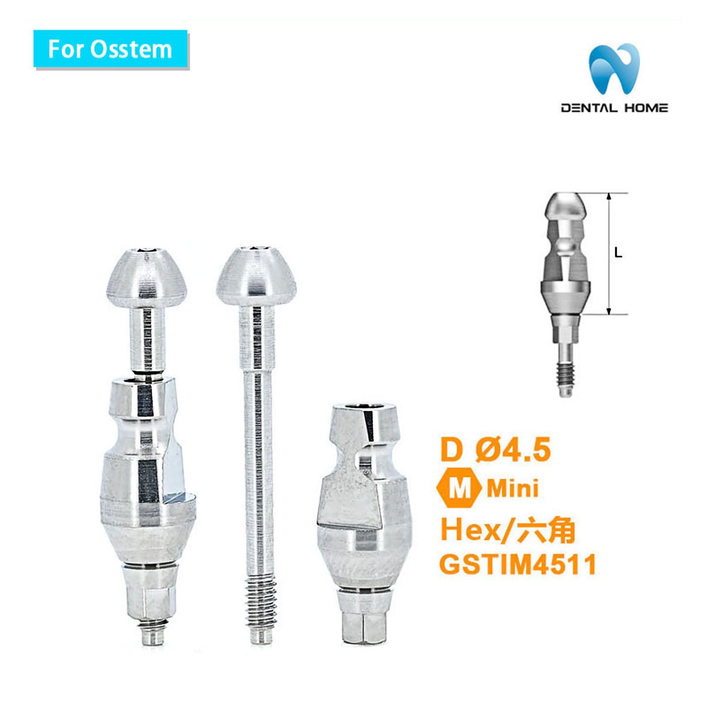For OSSTEM Fixture Transfer Impression Coping