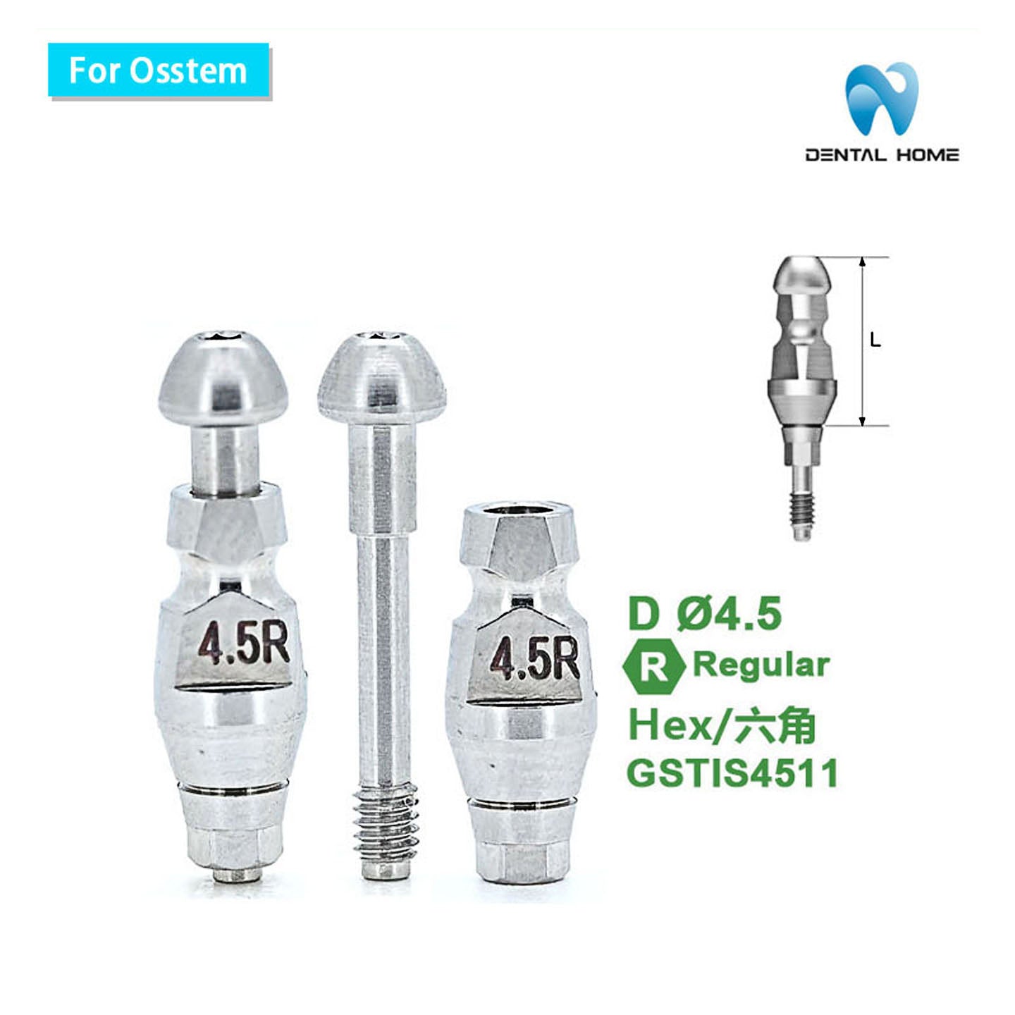 For OSSTEM Fixture Transfer Impression Coping