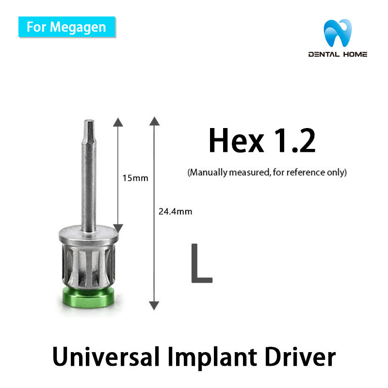 For Megagen Implant Driver / Ratchet Driver / Multi unit Hex Driver / BaLL Abutment Driver / Hand Driver / Lab hex driver / Locator Driver Locator