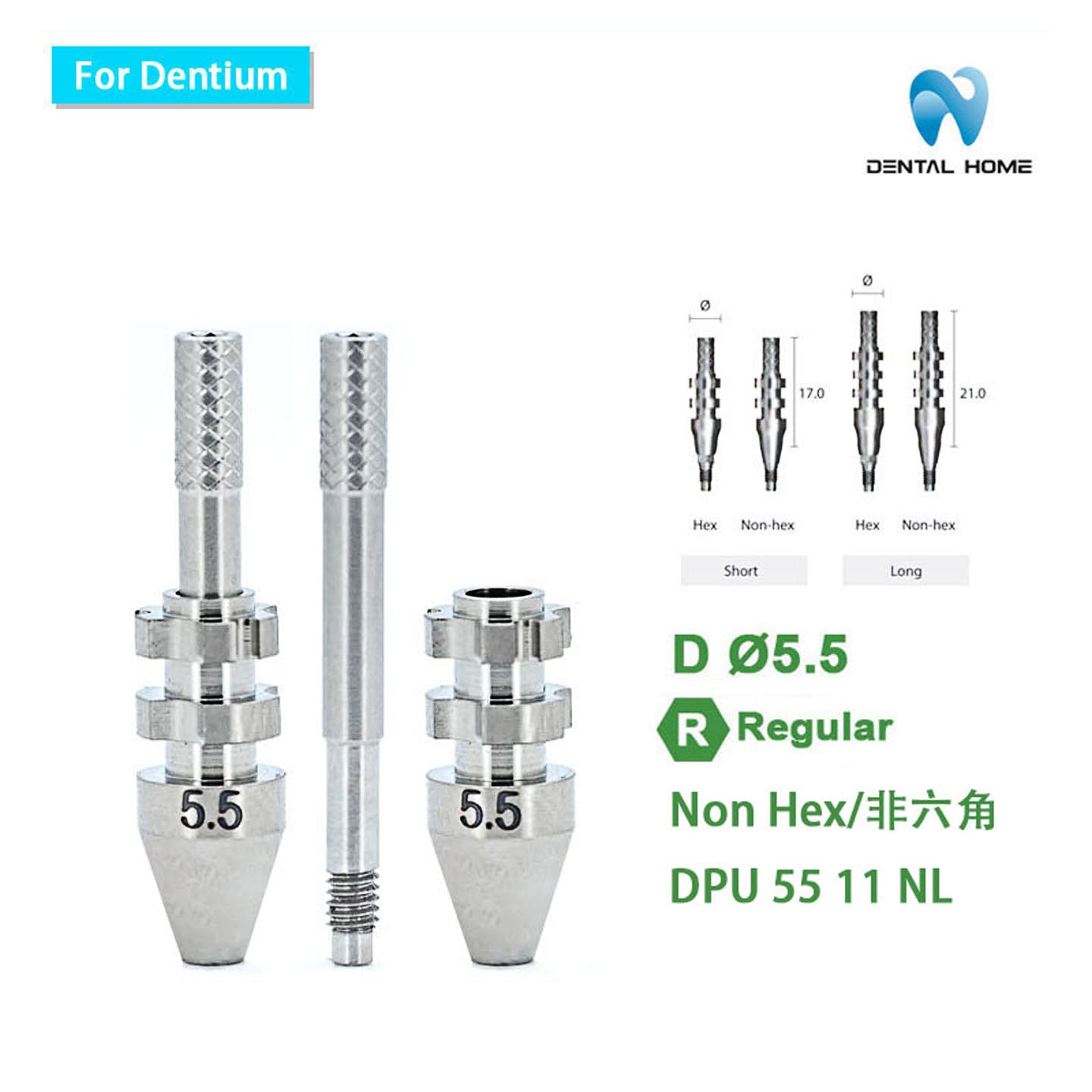 For Dentium Fixture Pick-up Impression Coping