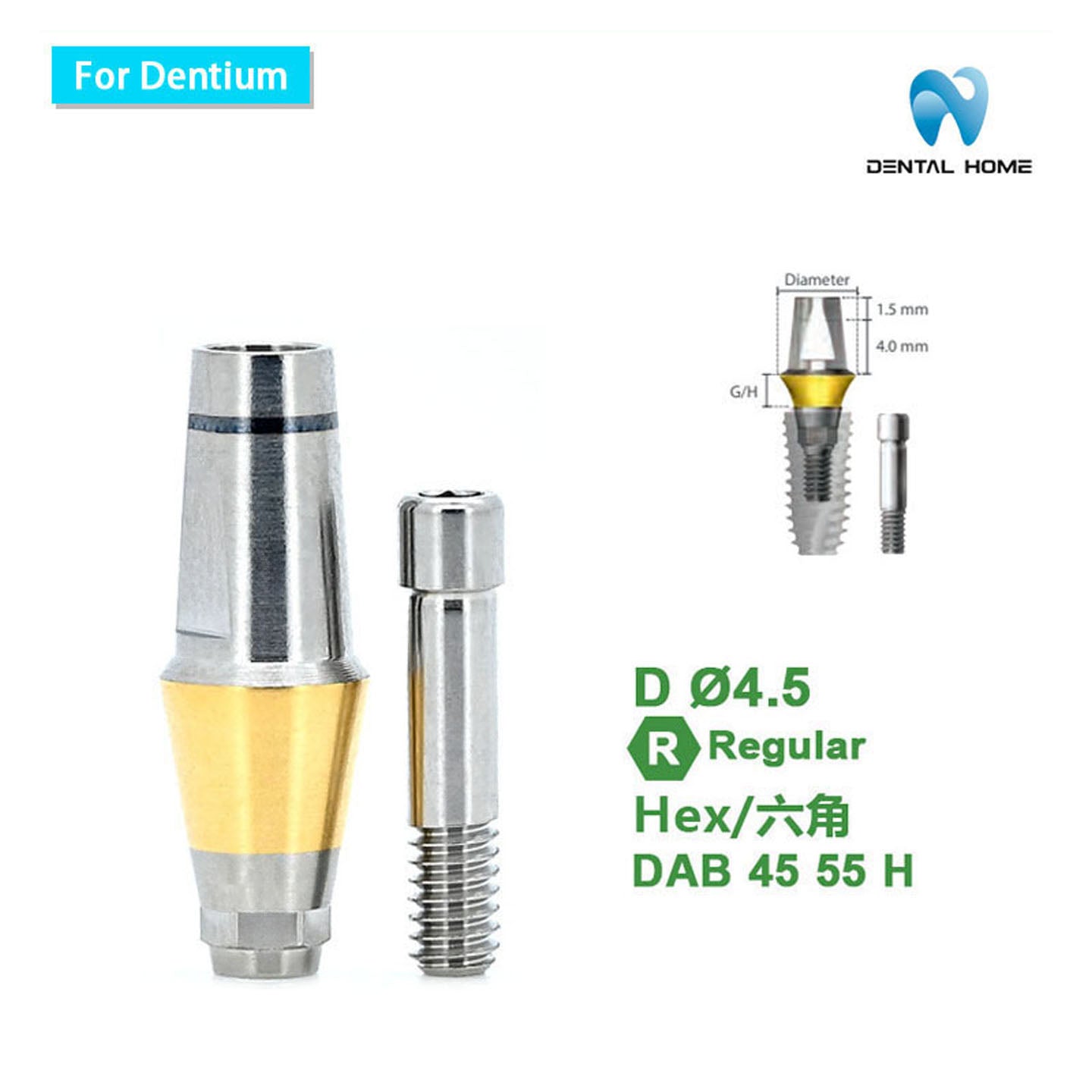 For Dentium Transfer Abutment