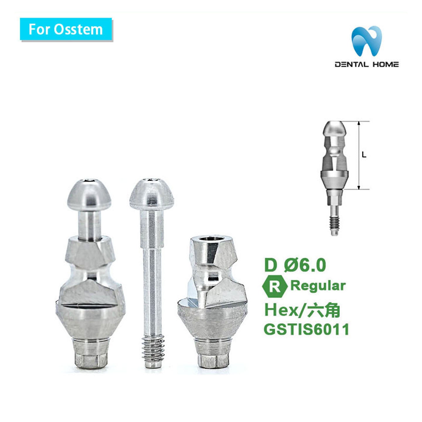 For OSSTEM Fixture Transfer Impression Coping