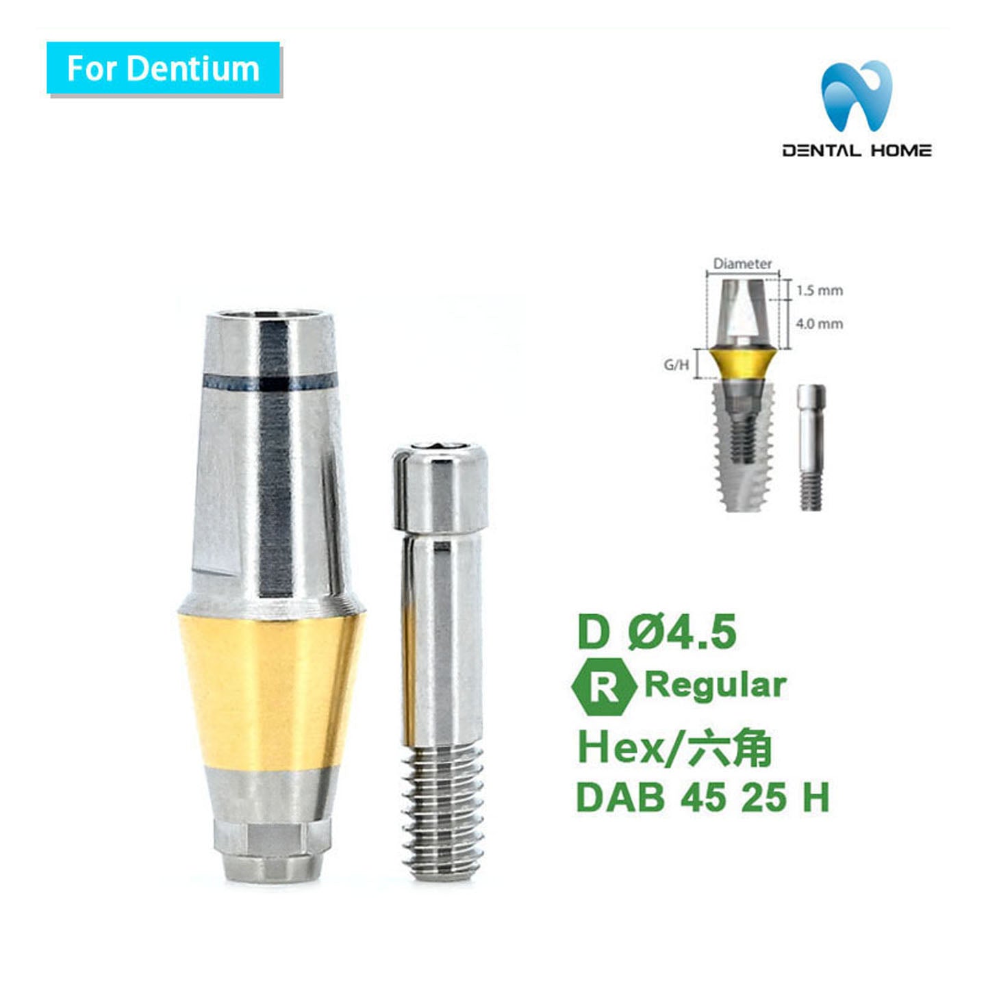 For Dentium Transfer Abutment