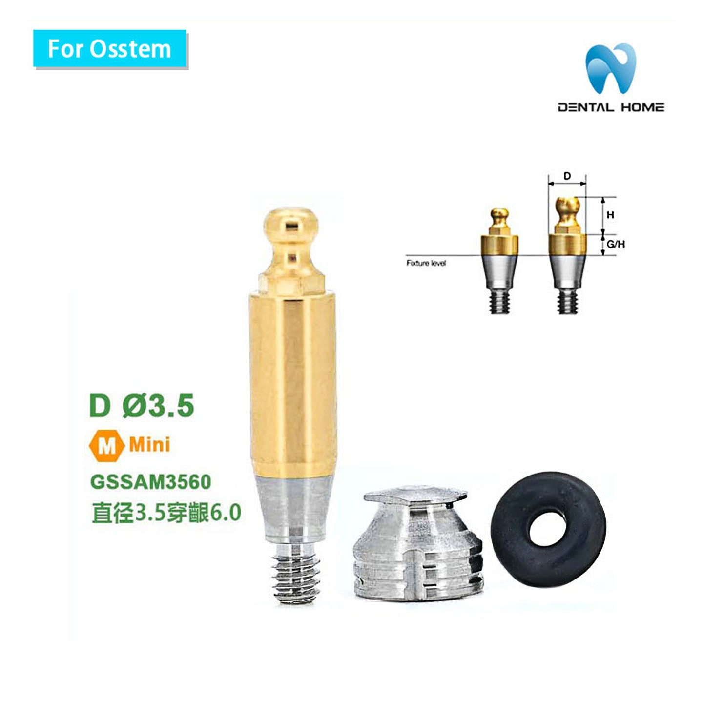 For Osstem Ball Abutment