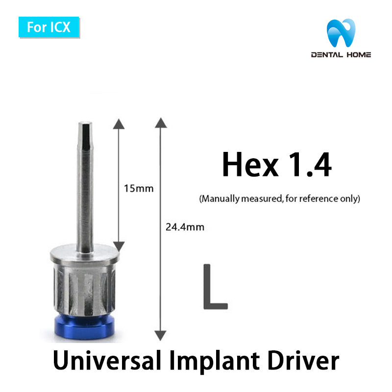 For ICX Implant Driver / Ratchet Driver / Multi unit Hex Driver / BaLL Abutment Driver / Hand Driver / Lab hex driver / Locator Driver Locator