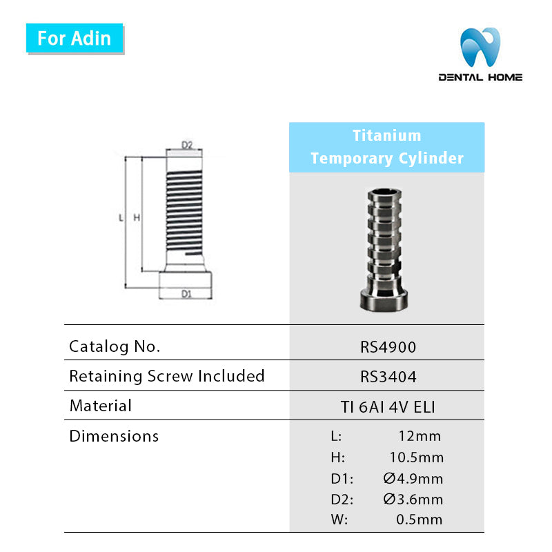 For Adin Multi unit Temporary cylinder