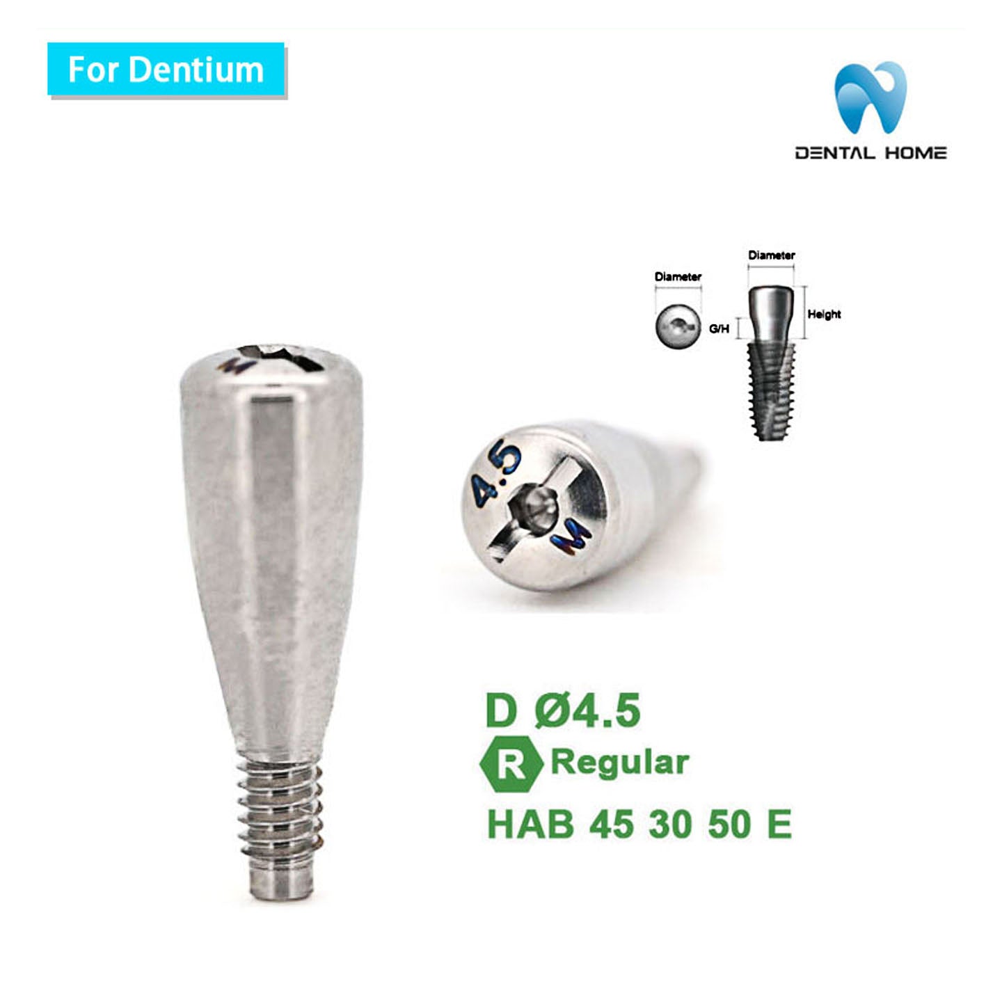 For Dentium Healing Abutment