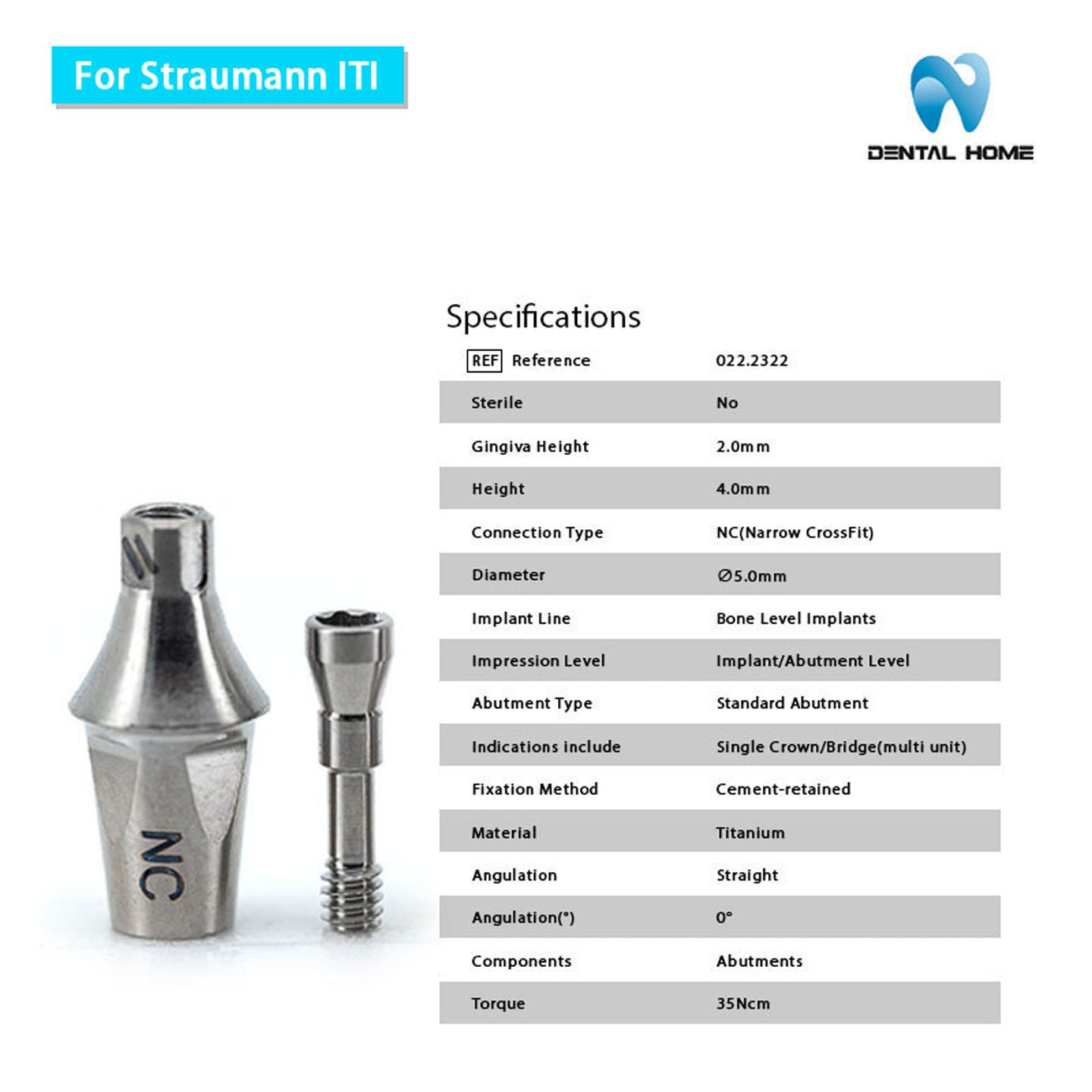 For Straumann ITl Transfer Abutment