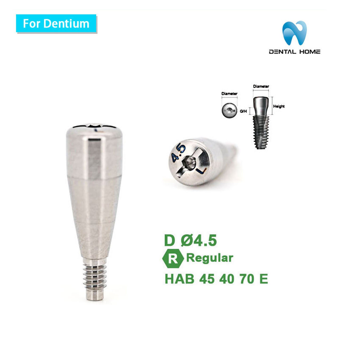 For Dentium Healing Abutment