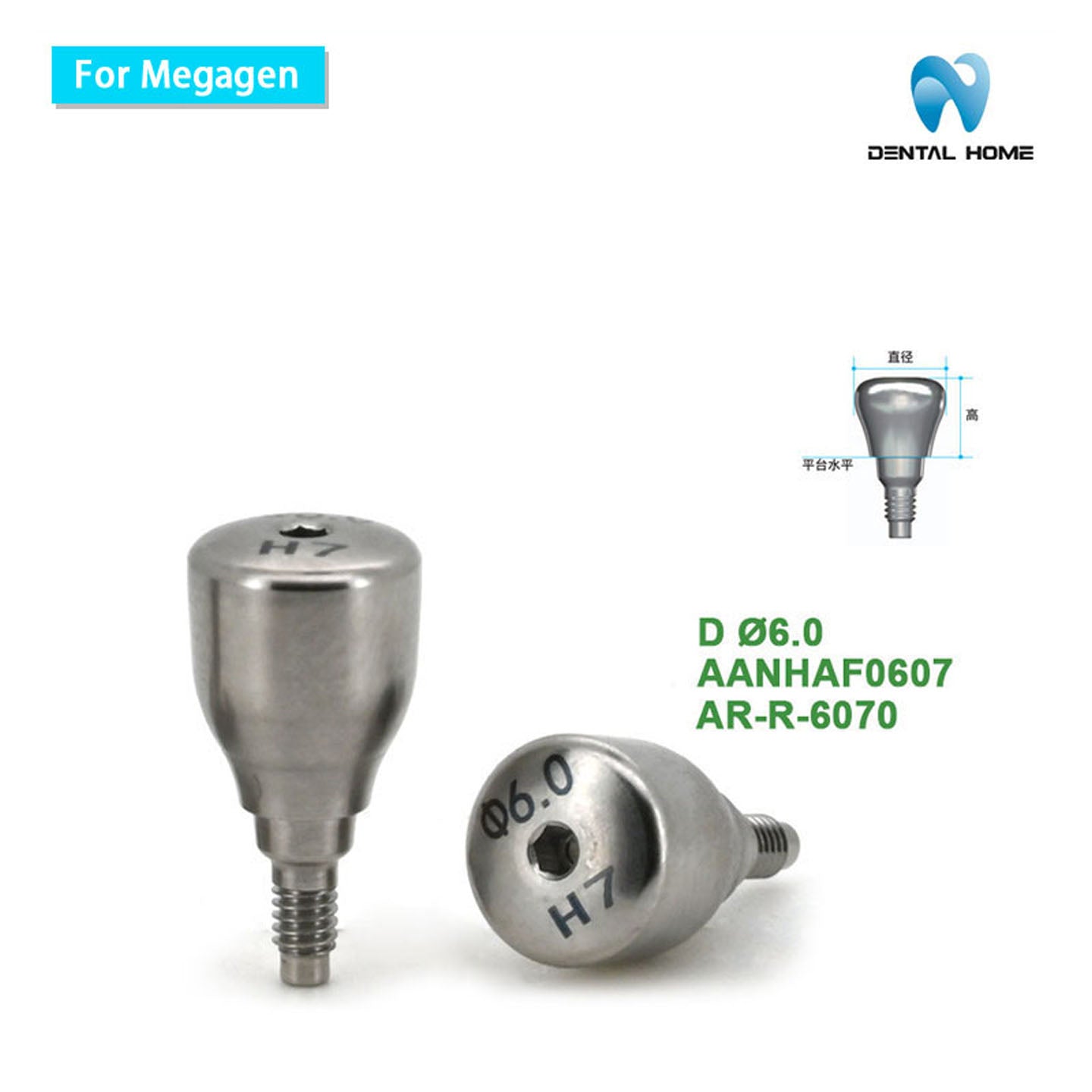 For Megagen Healing Abutment-AnyRidge