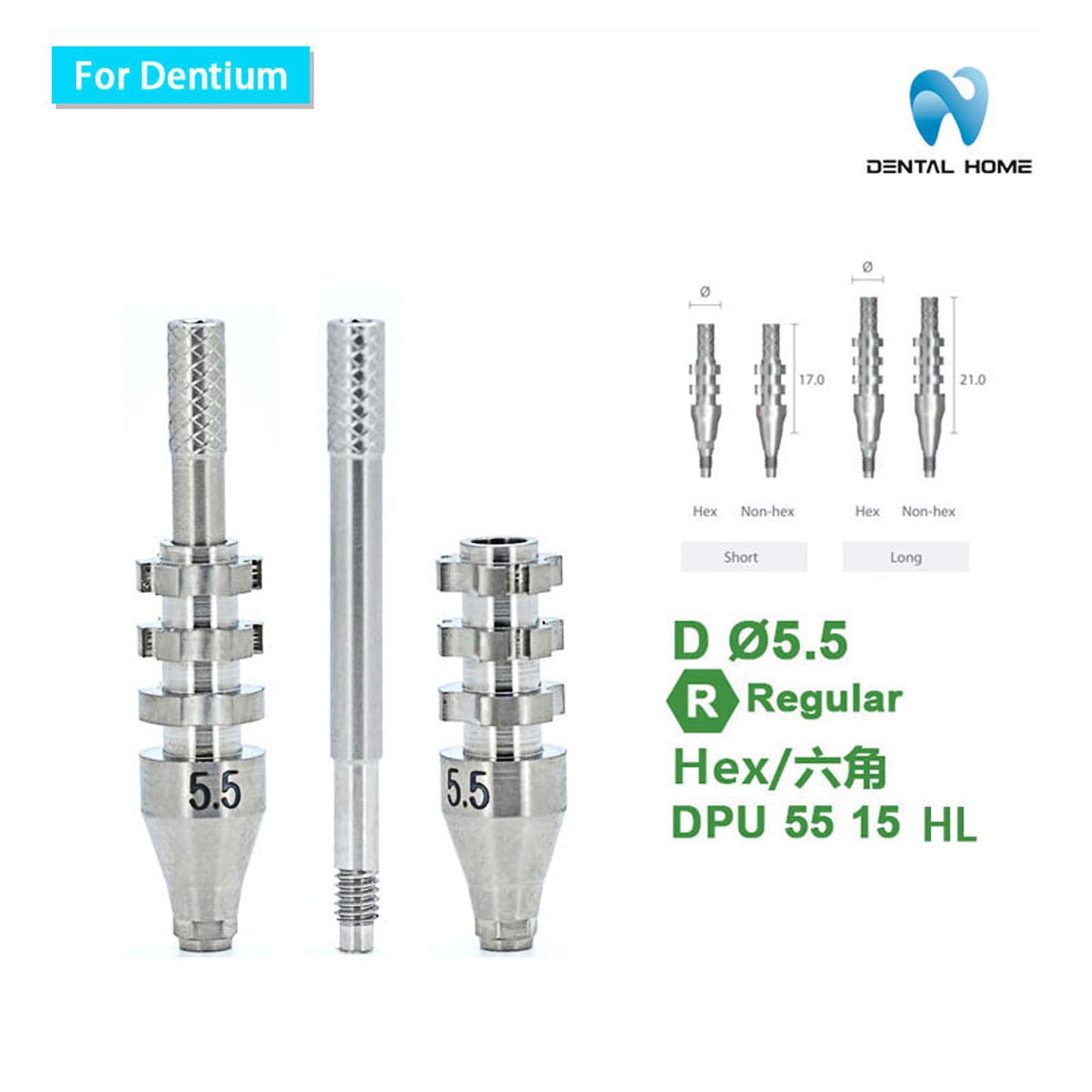 For Dentium Fixture Pick-up Impression Coping