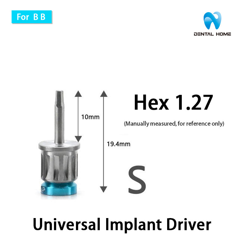 For B&B Implant Driver / Ratchet Driver / Multi unit Hex Driver / BaLL Abutment Driver / Hand Driver / Lab hex driver / Locator Driver Locator