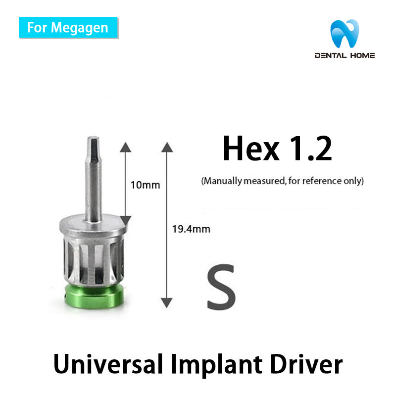 For Megagen Implant Driver / Ratchet Driver / Multi unit Hex Driver / BaLL Abutment Driver / Hand Driver / Lab hex driver / Locator Driver Locator