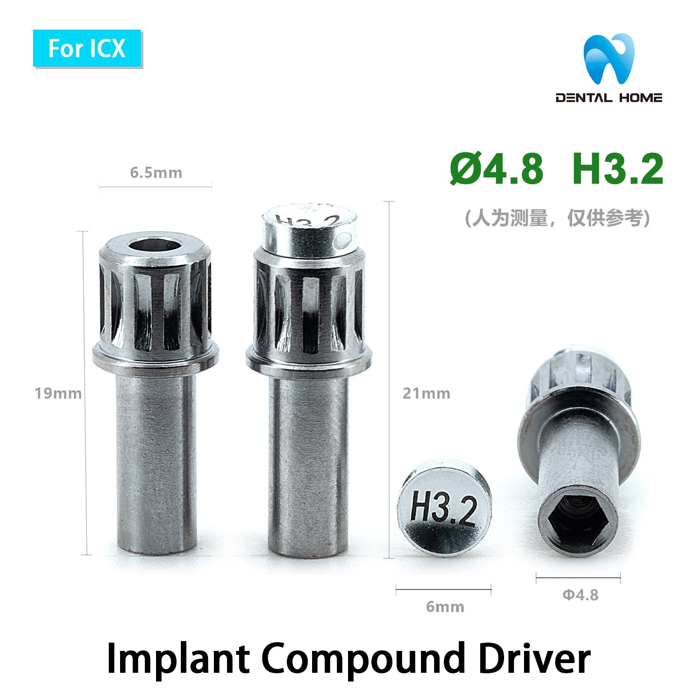 For ICX Implant Driver / Ratchet Driver / Multi unit Hex Driver / BaLL Abutment Driver / Hand Driver / Lab hex driver / Locator Driver Locator