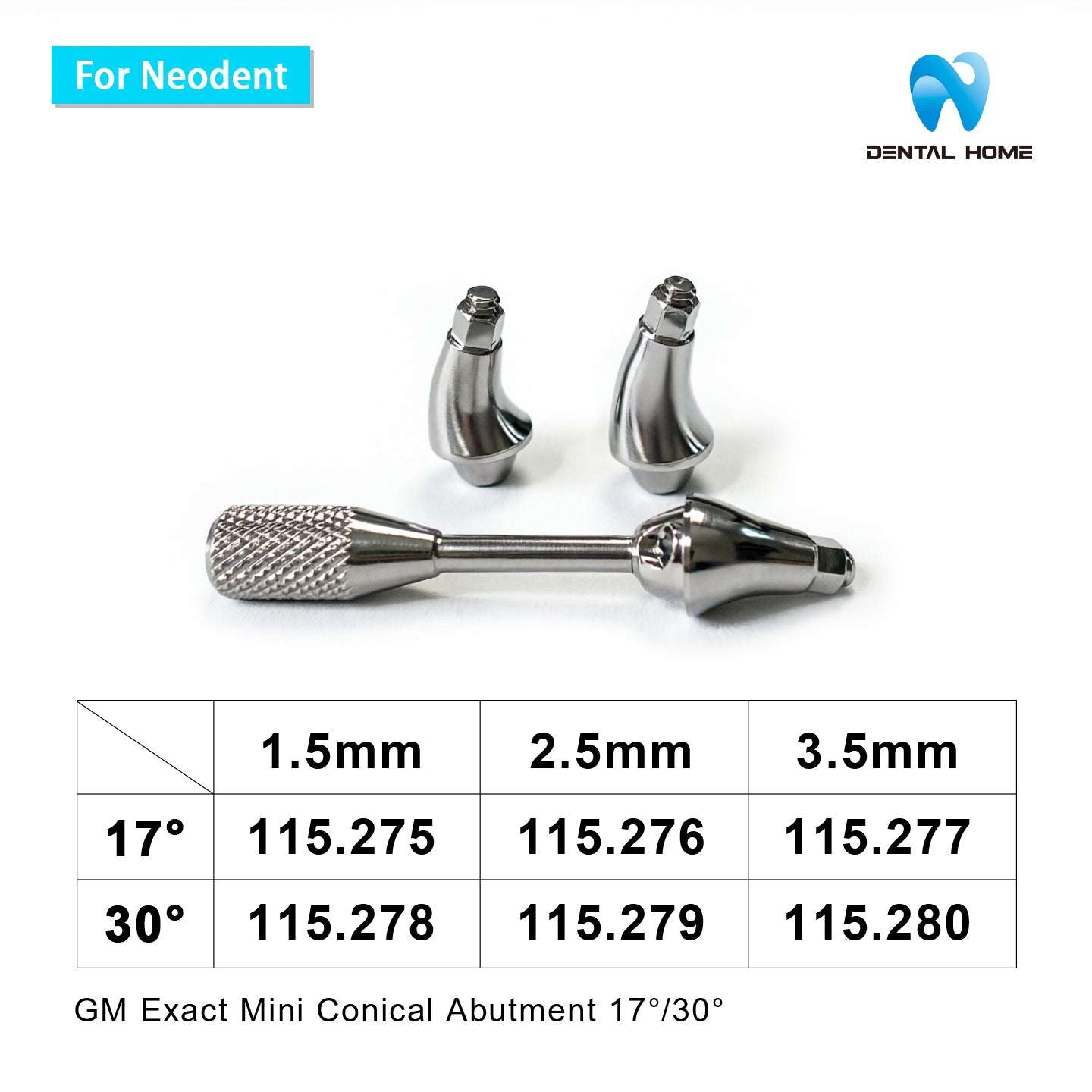 For Neodent Multi unit Angled Abutment Mini GM
