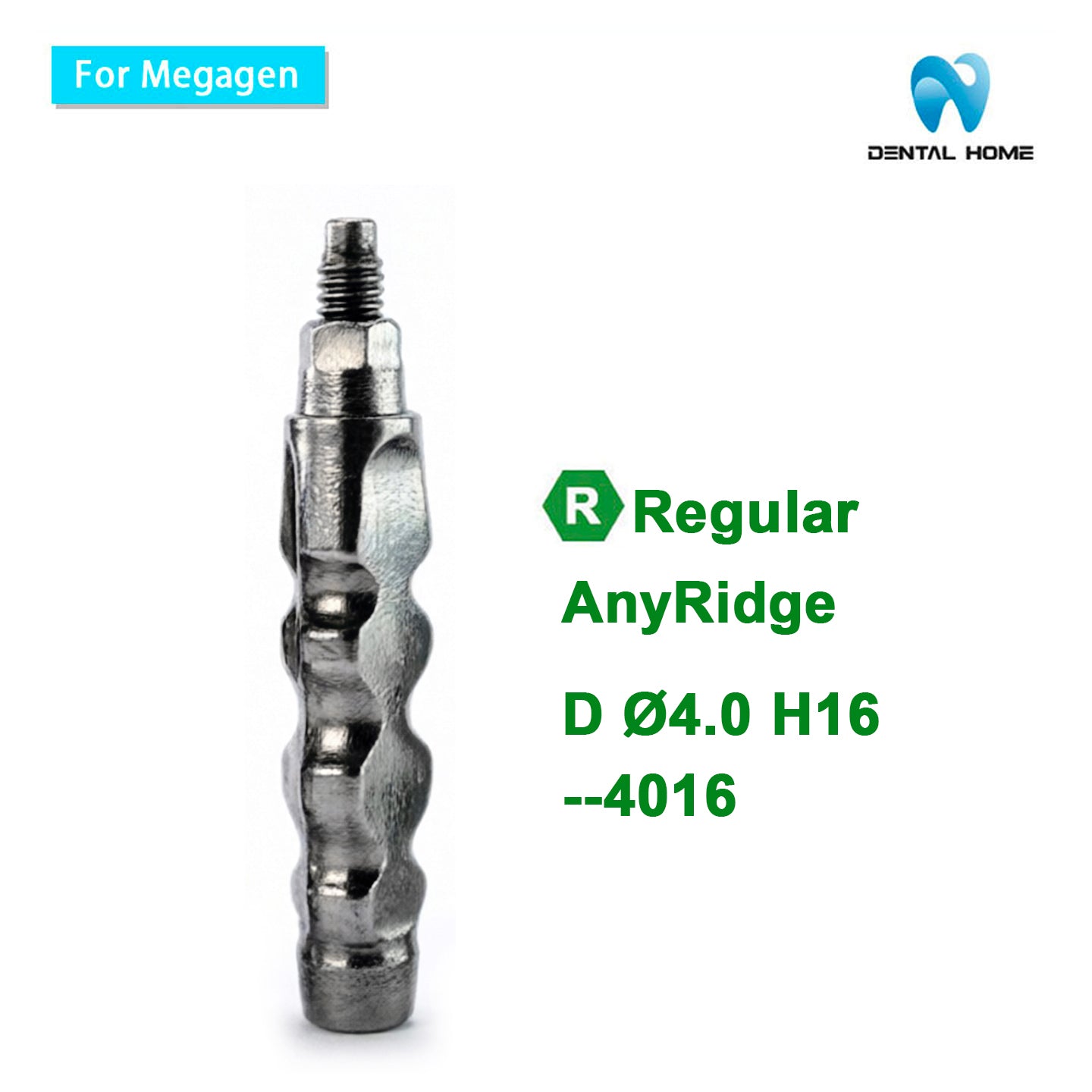 MegaGen Compatible Closed Tray Impression Coping | AnyRidge Dental Implant System