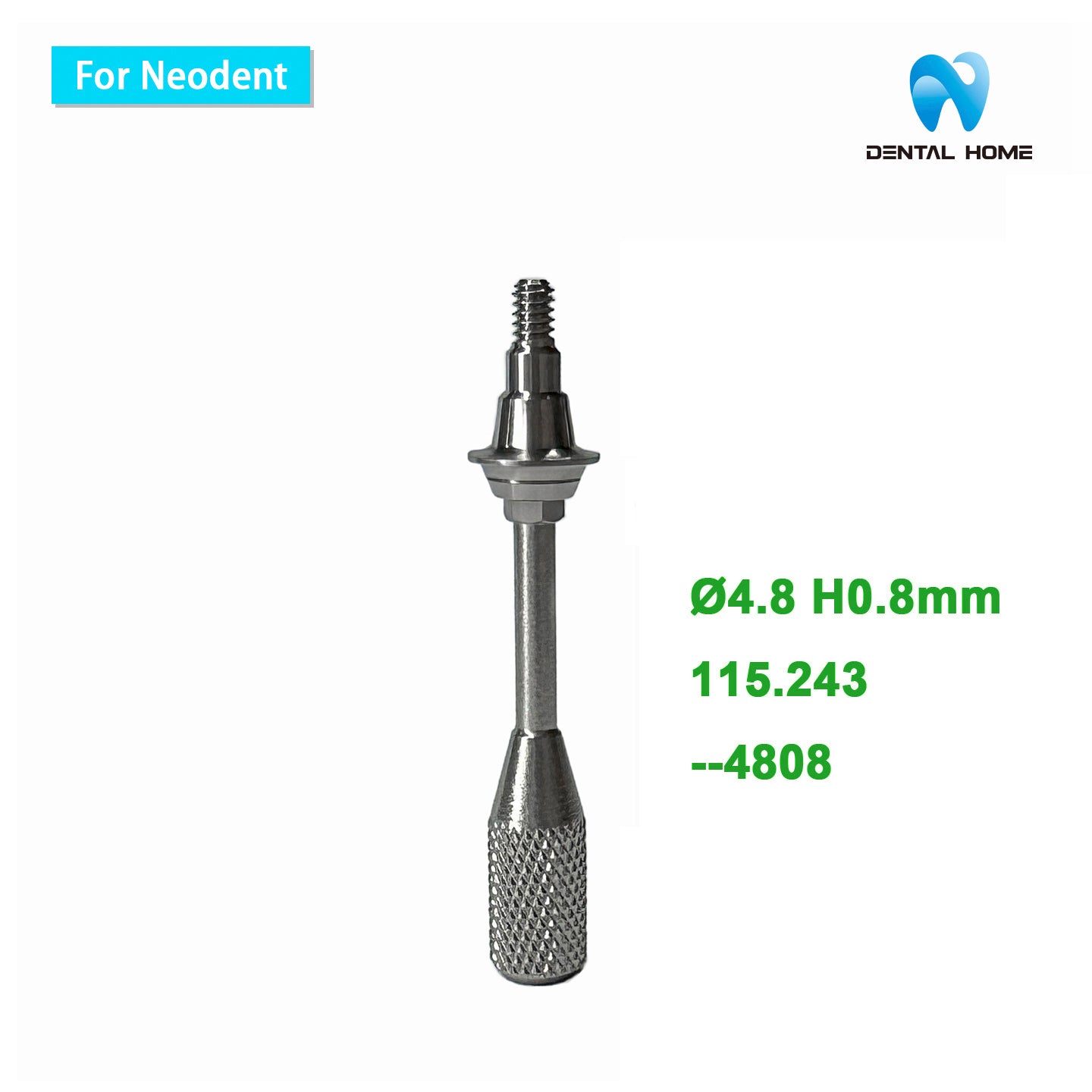 Neodent Compatible GM Mini Conical Abutment for Multi-Unit Implant Restoration