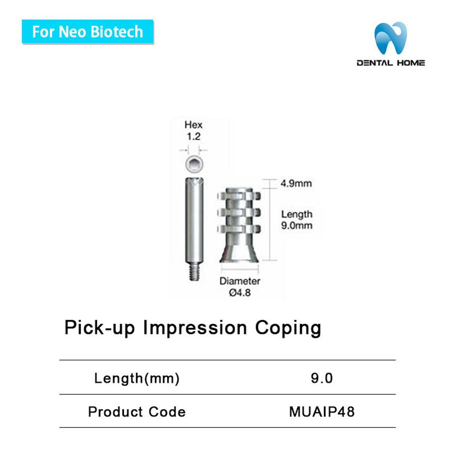 For Neobiotech Multi unit Pick-up Impression Coping