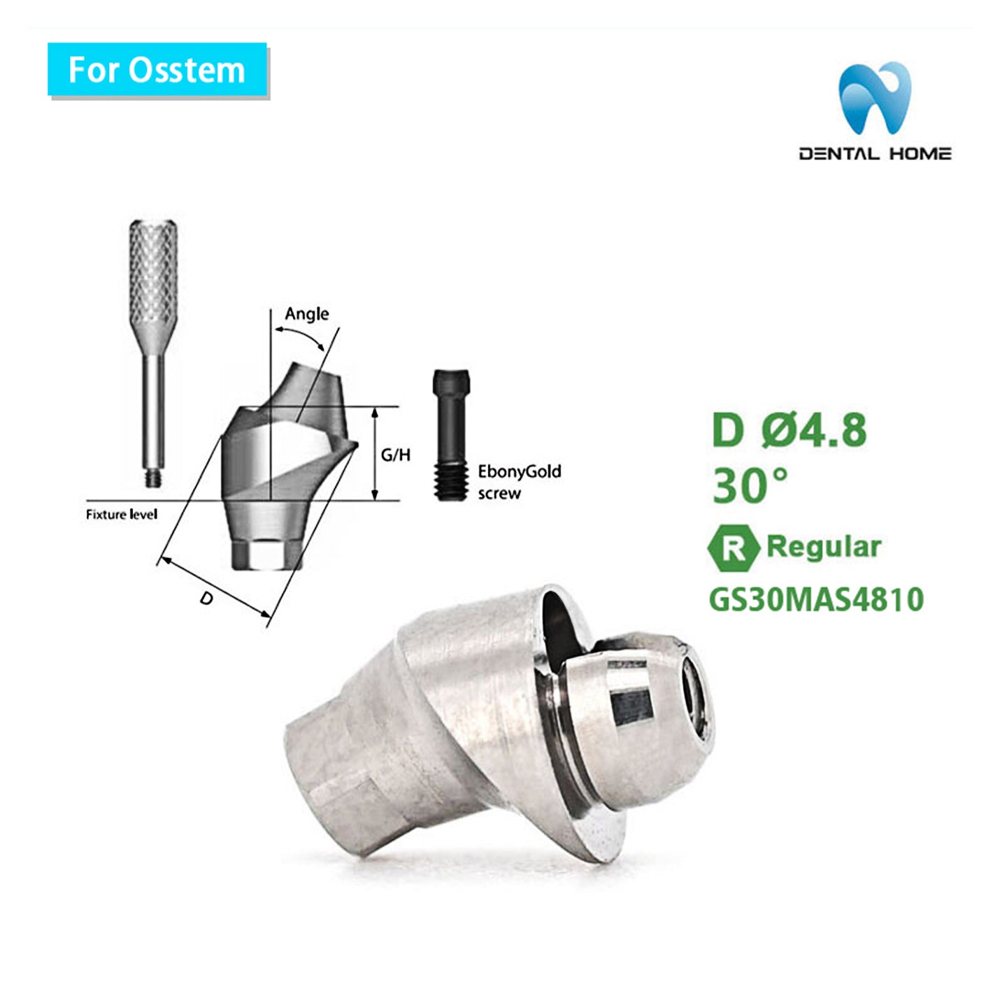 For OSSTEM Multi Angled Abutment