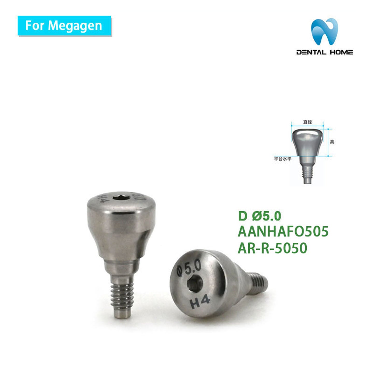 For Megagen Healing Abutment-AnyRidge
