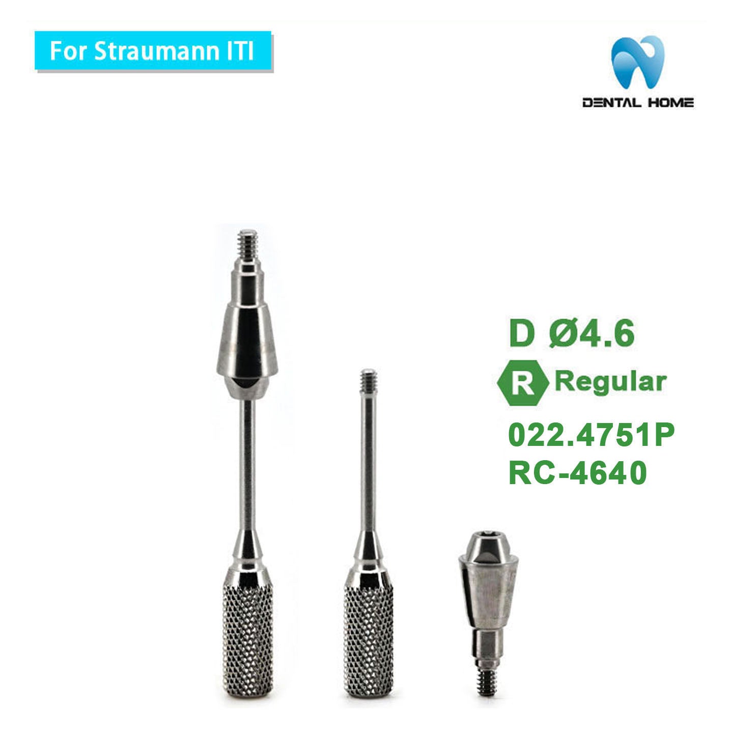 Straumann Compatible Straight Abutment | P-Type | NC / RC