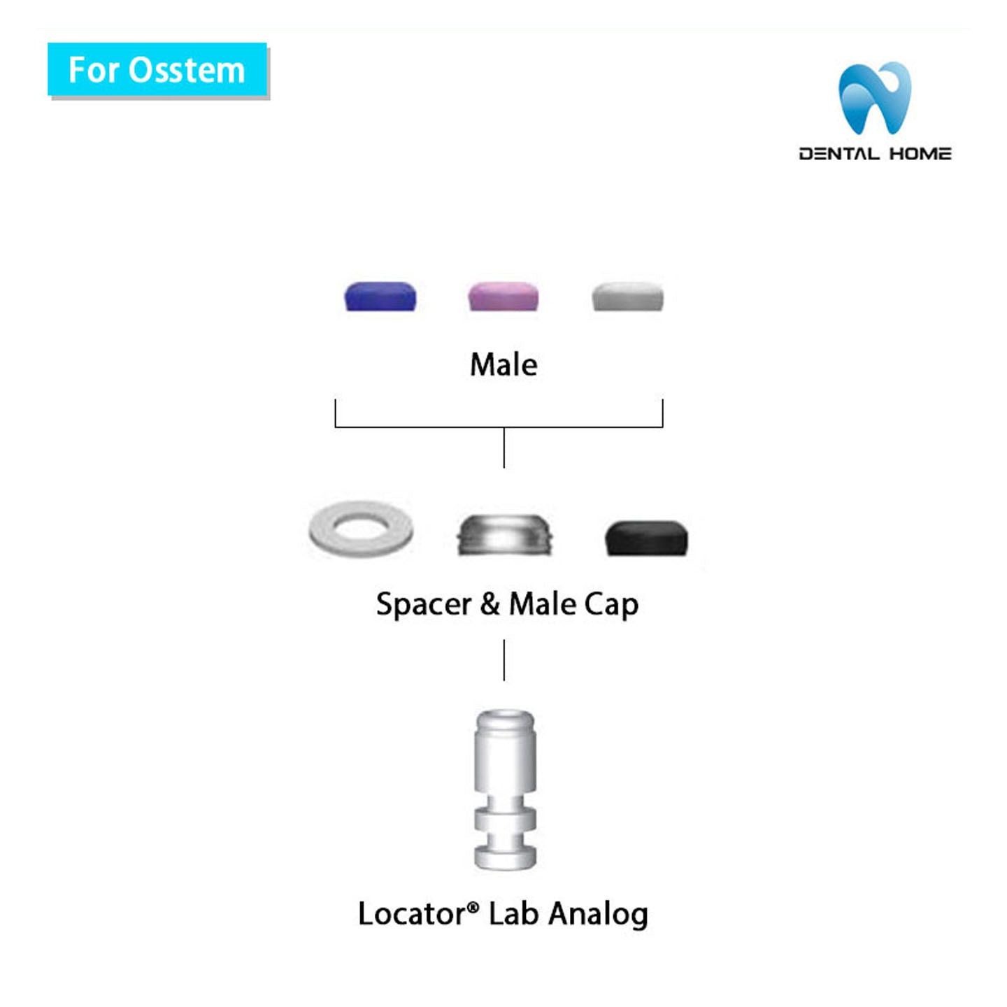 For Osstem Locator Abutment