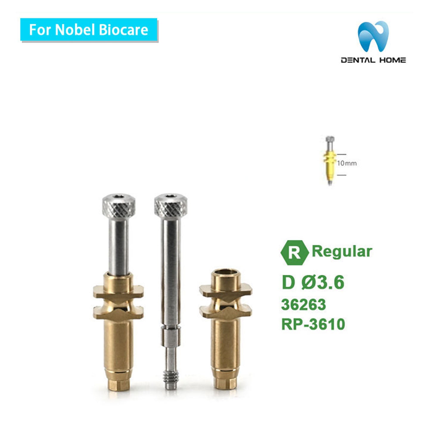 For Nobel Biocare Fixture Pick-up ImpressionCoping