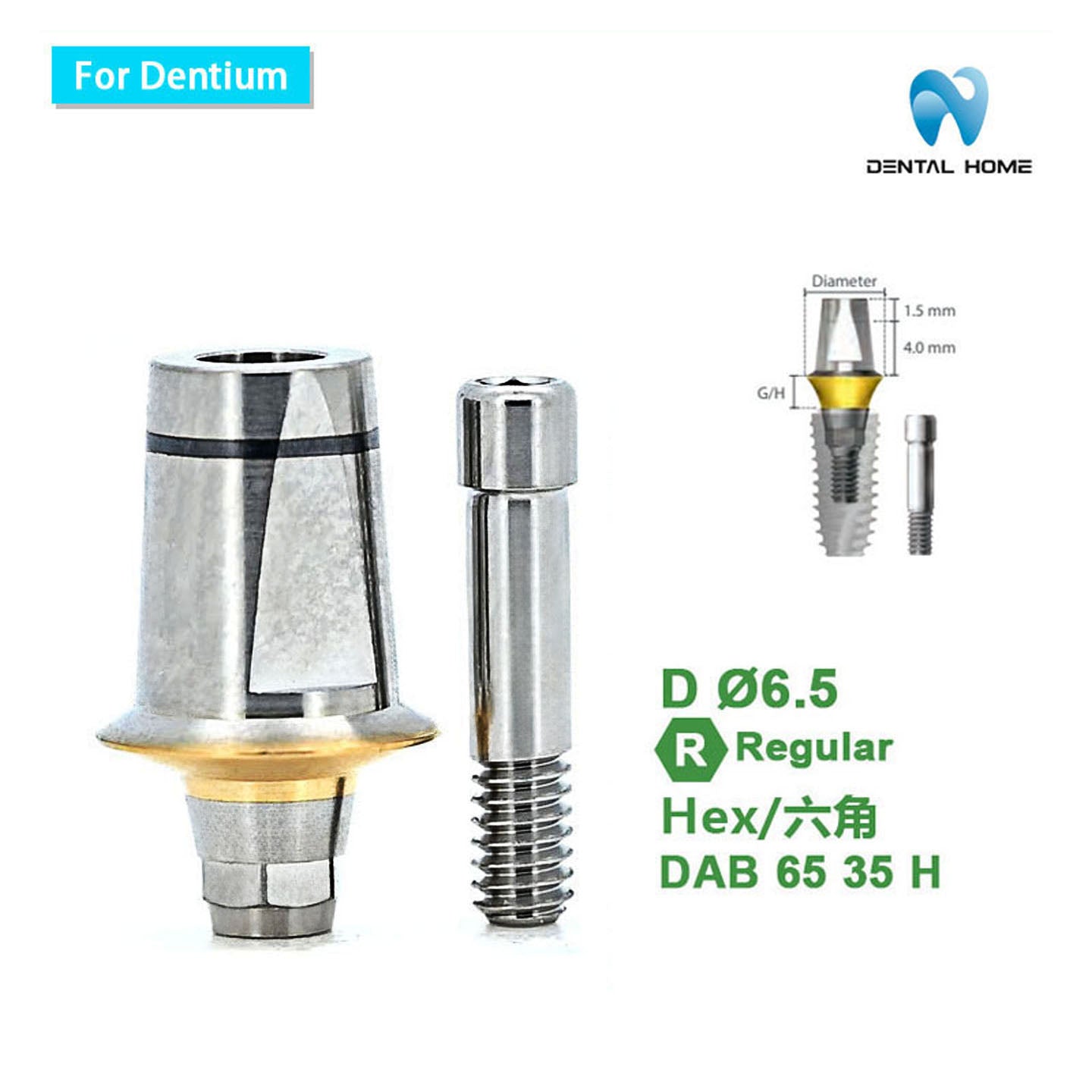 For Dentium Transfer Abutment