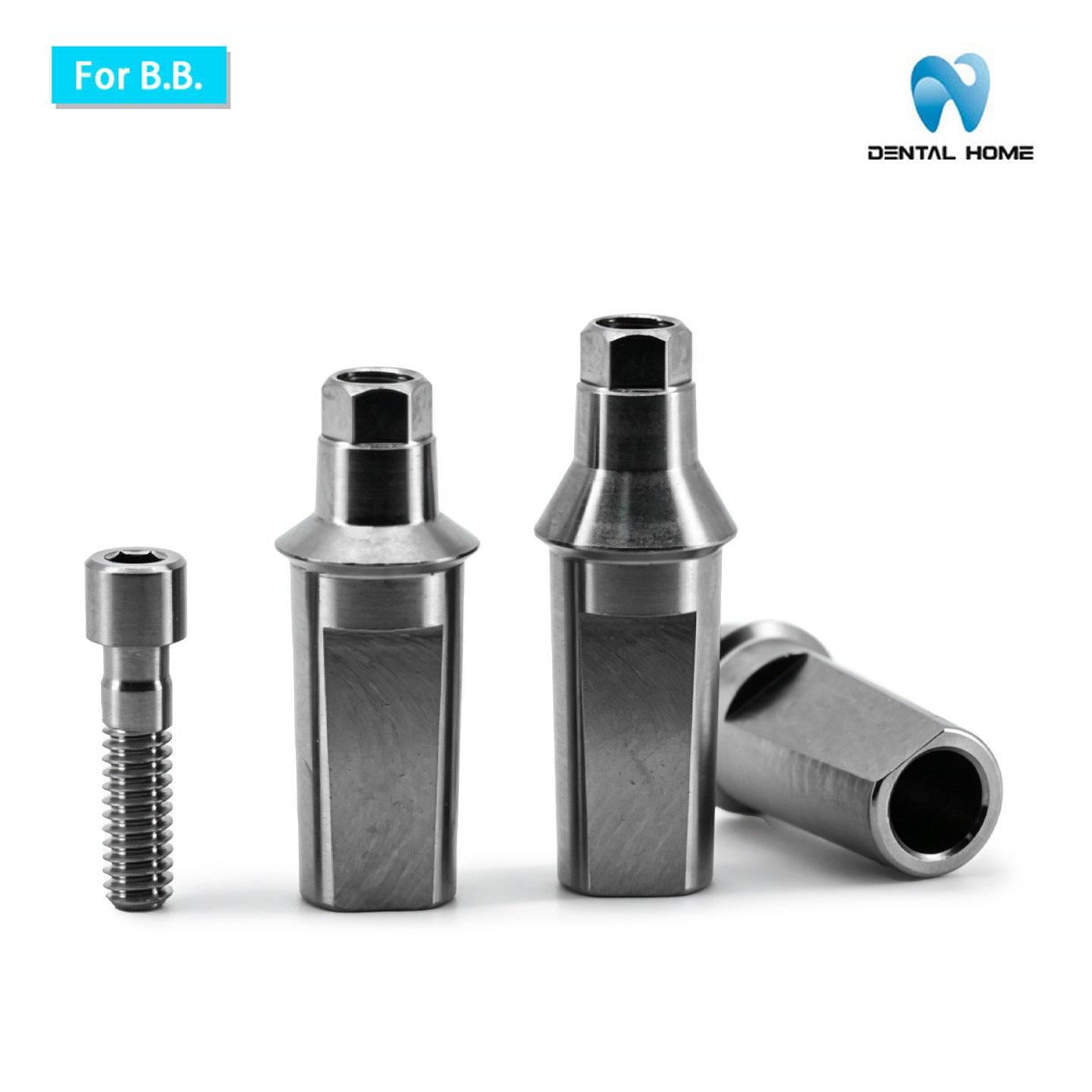 B.B. Compatible Repair Straight Abutment for Dental Implant Restoration