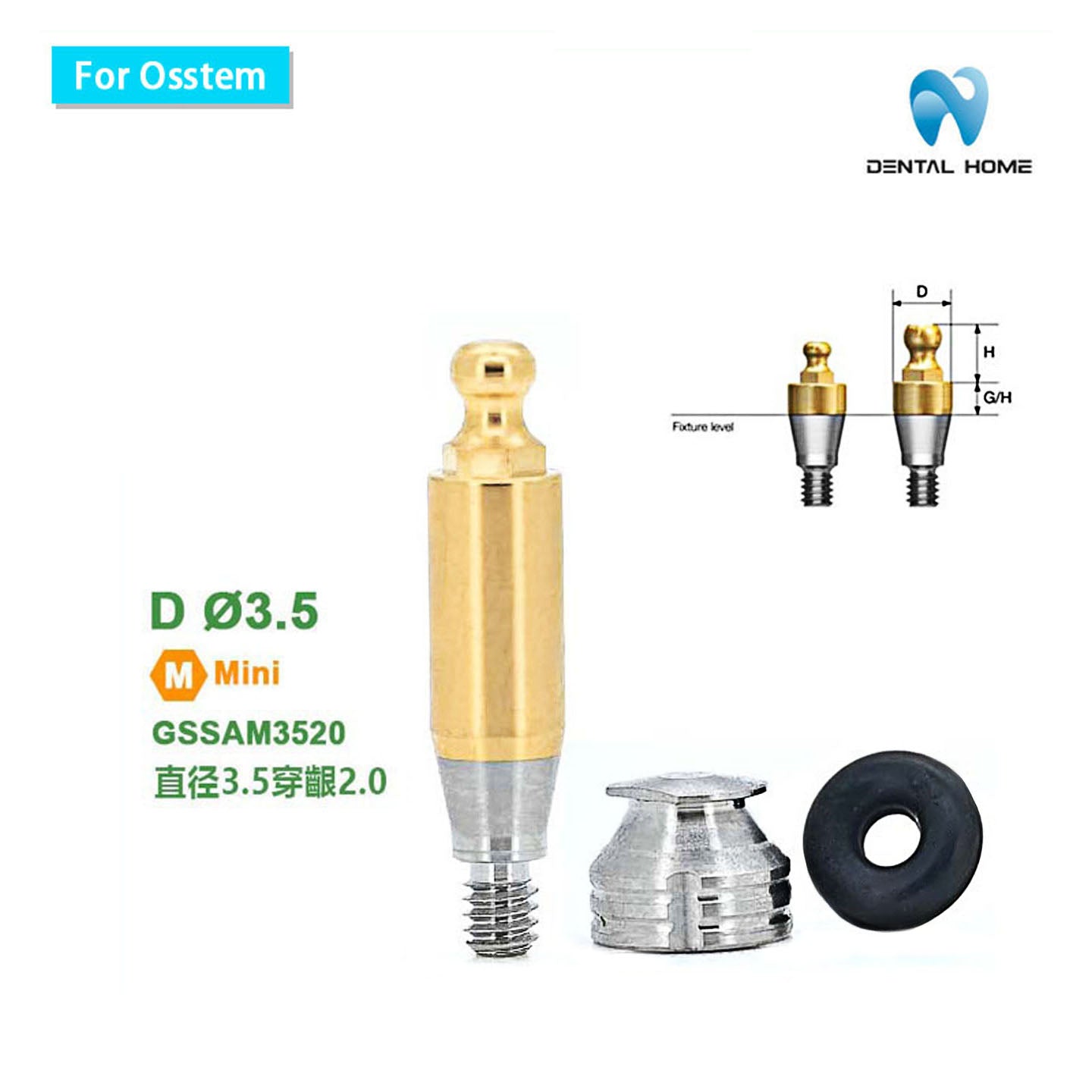 For Osstem Ball Abutment