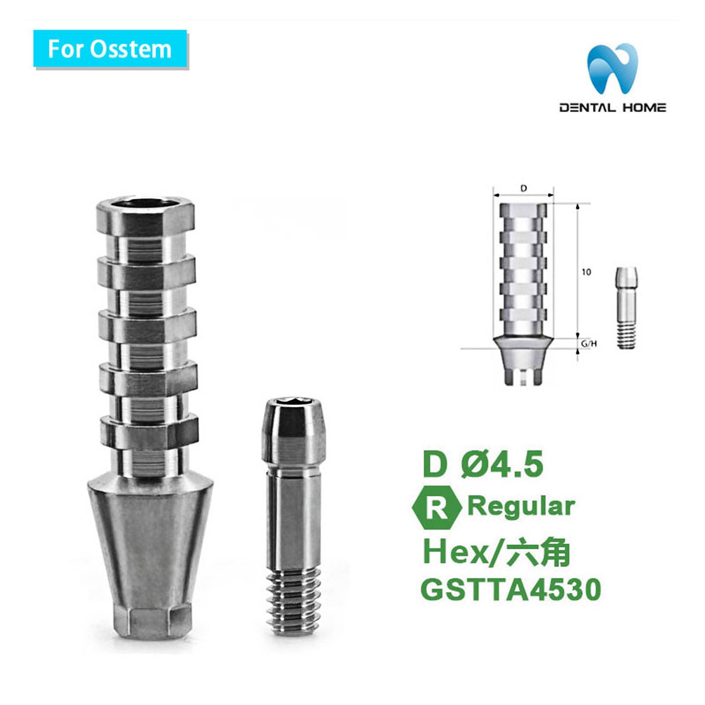For Osstem Temporary Abutment