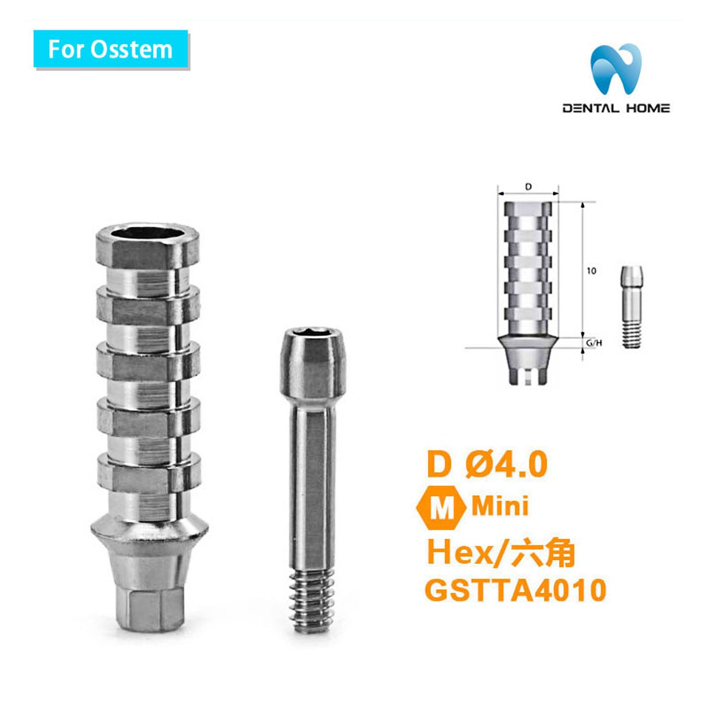 For Osstem Temporary Abutment