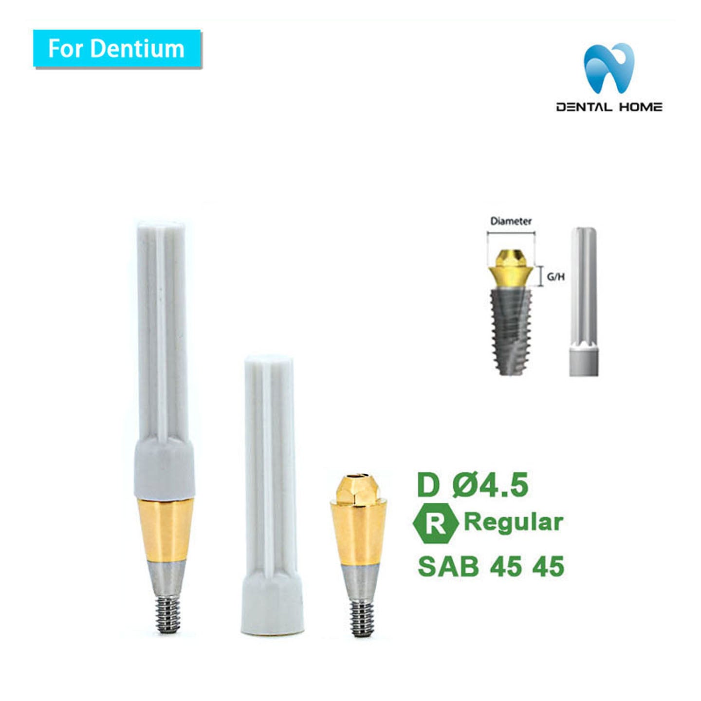 For Dentium Multi unit Straight Abutment