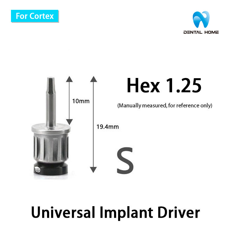 For Cortex Implant Driver / Ratchet Driver / Multi unit Hex Driver / BaLL Abutment Driver / Hand Driver / Lab hex driver / Locator Driver Locator